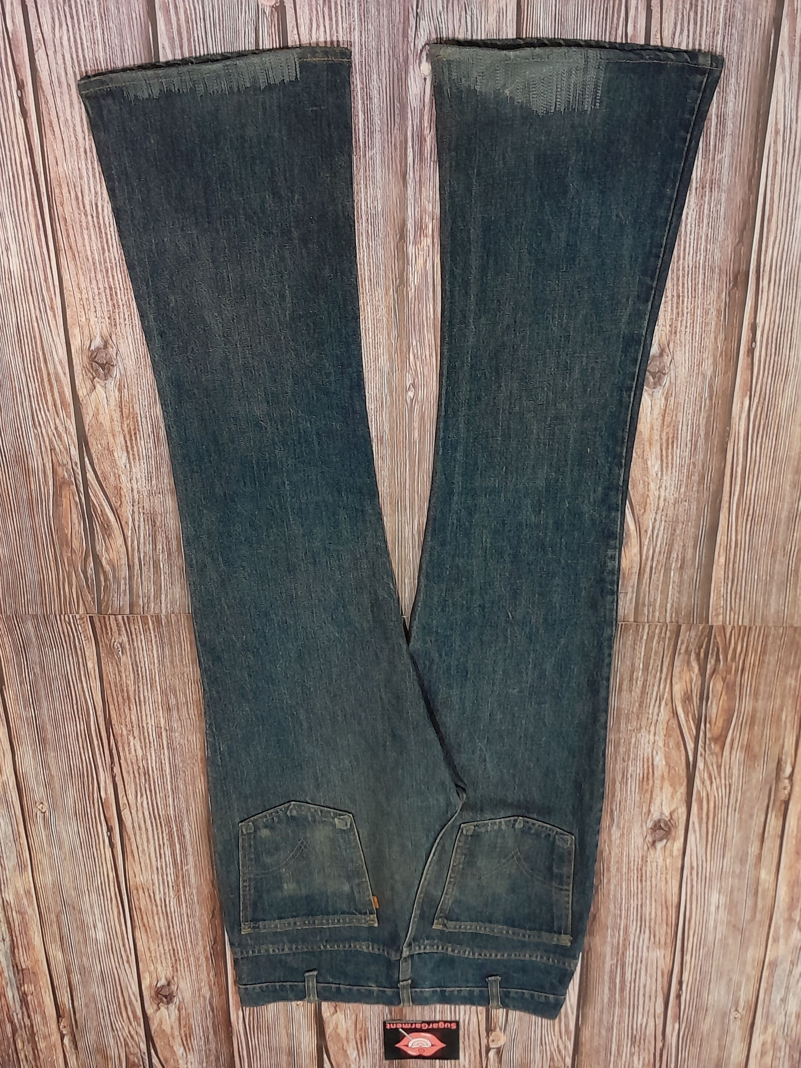 Levi's Levis 646 Bell Bottom Flare TALON Jeans Orange Tab Size US 33 - 15 Thumbnail