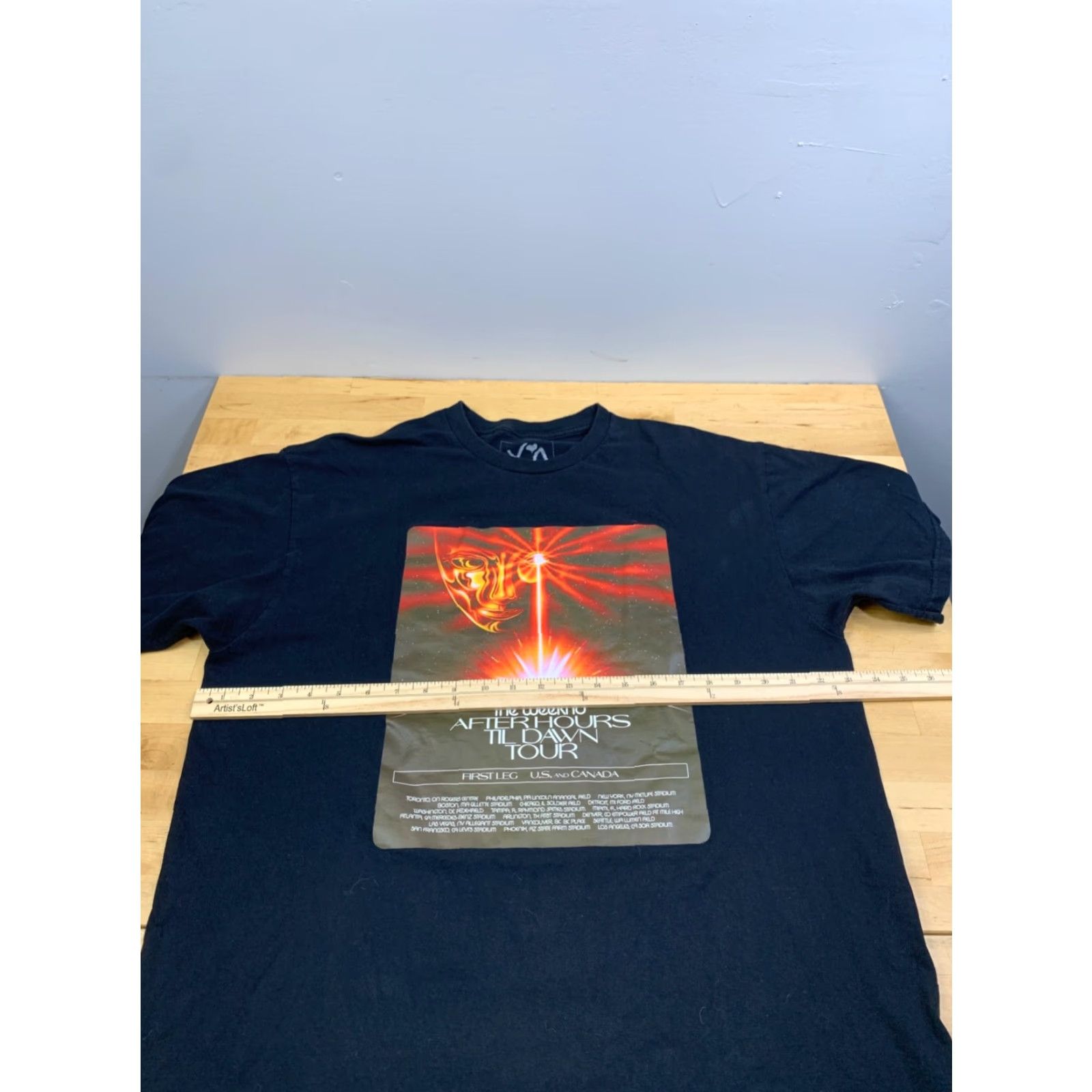 Vintage The Weeknd After Hours Til Dawn Tour Shirt Mens XL Black Concert Merch 12087 Size US XL / EU 56 / 4 - 5 Thumbnail
