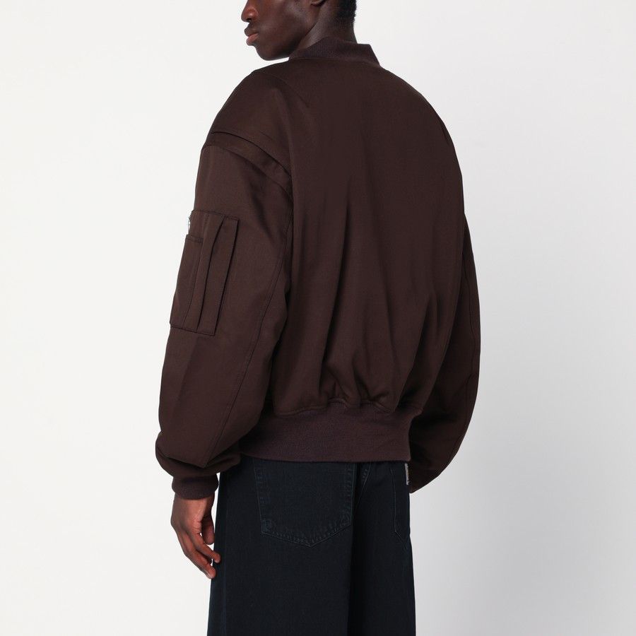 Entire Studios o1d2blof0226 Zip-Up Bomber Jacket in Brown Size US XL / EU 56 / 4 - 3 Thumbnail