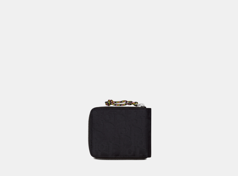 Dior o1w1db10426 2ESBC0 Size : OS / Zipped Wallet in Black Size ONE SIZE - 4 Thumbnail