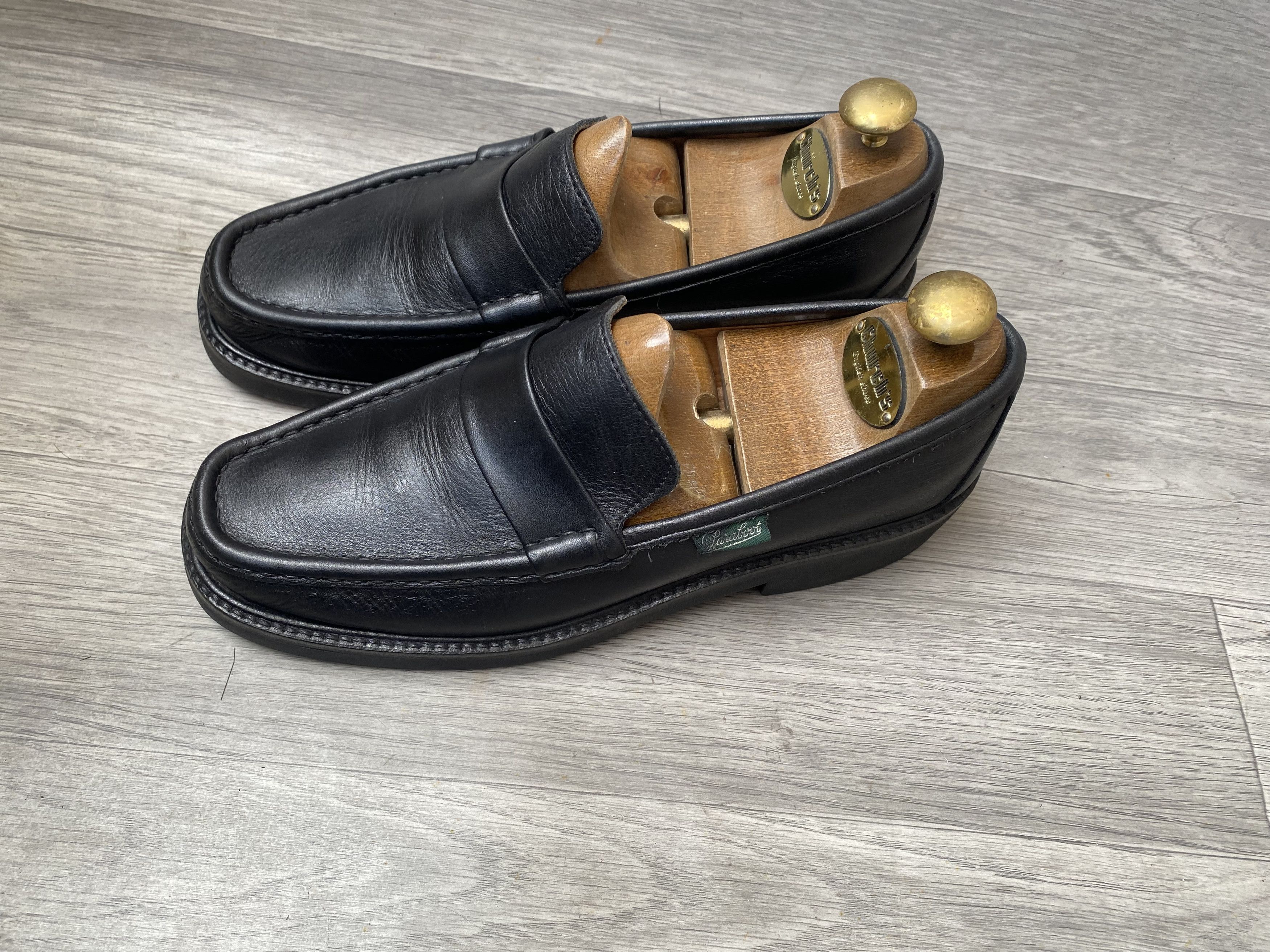 Paraboot Paraboot reims black leather penny loafers sz 40 Size US 7 / EU 40 - 6 Thumbnail