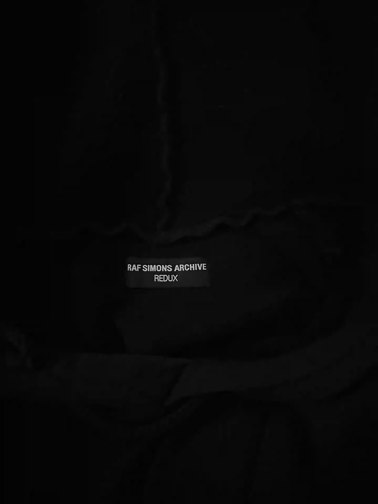 Raf Simons rafsimons archive redux black Antwerp Size US S / EU 44-46 / 1 - 3 Thumbnail