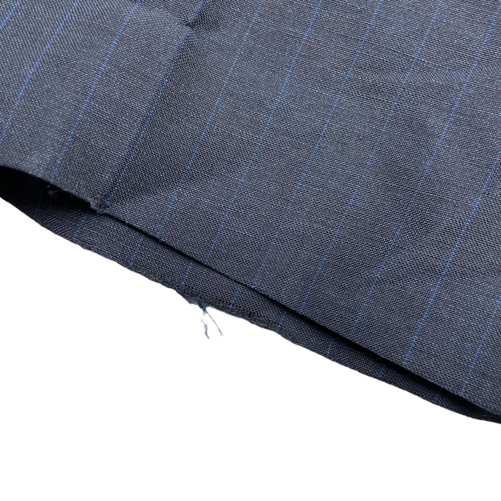Oxxford Clothes VTG Oxxford Clothes Men's Manhattan Lightweight Suit Blue St Size 44R - 18 Thumbnail