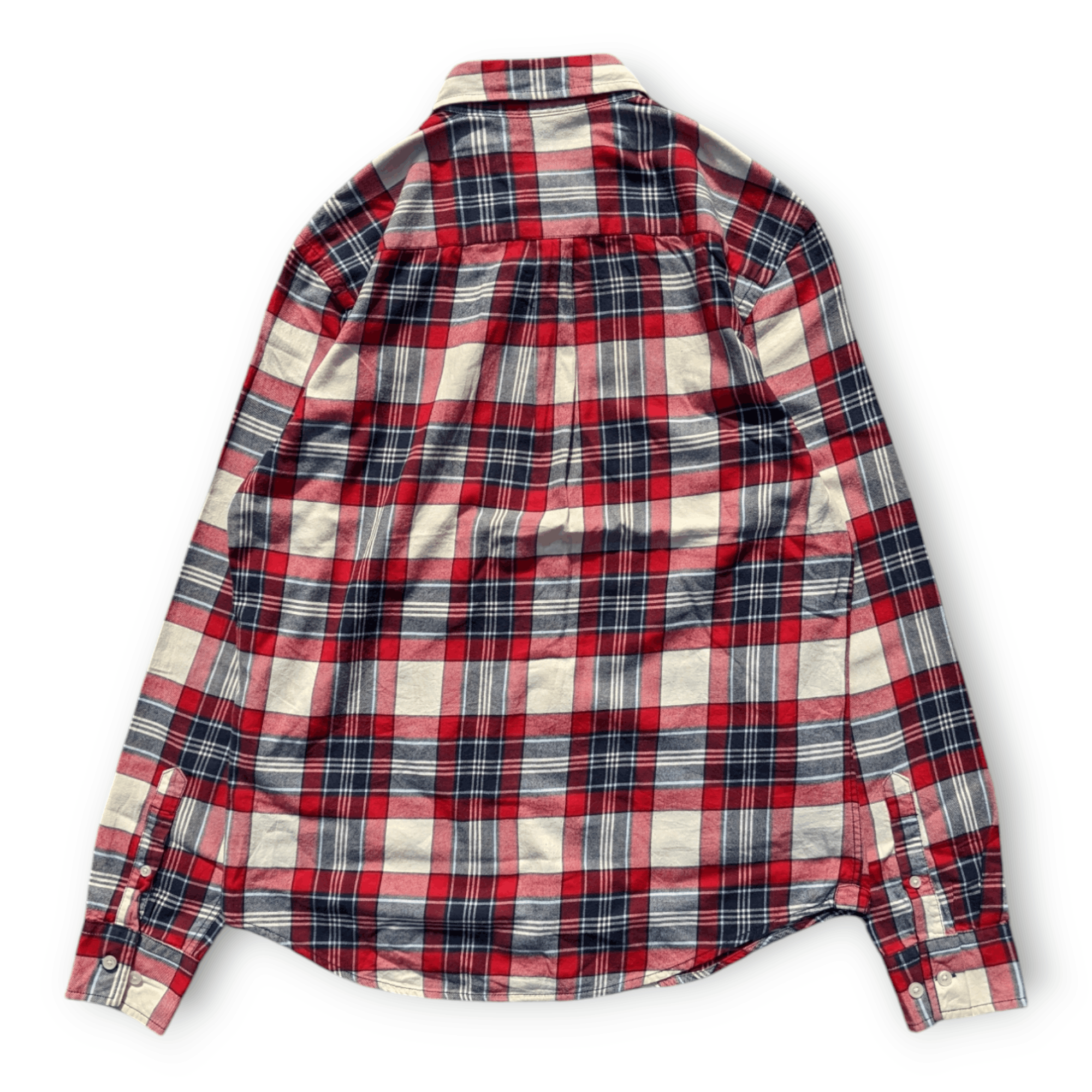 Flannel × Giordano Giordano Plaid Shirt Size US L / EU 52-54 / 3 - 2 Thumbnail