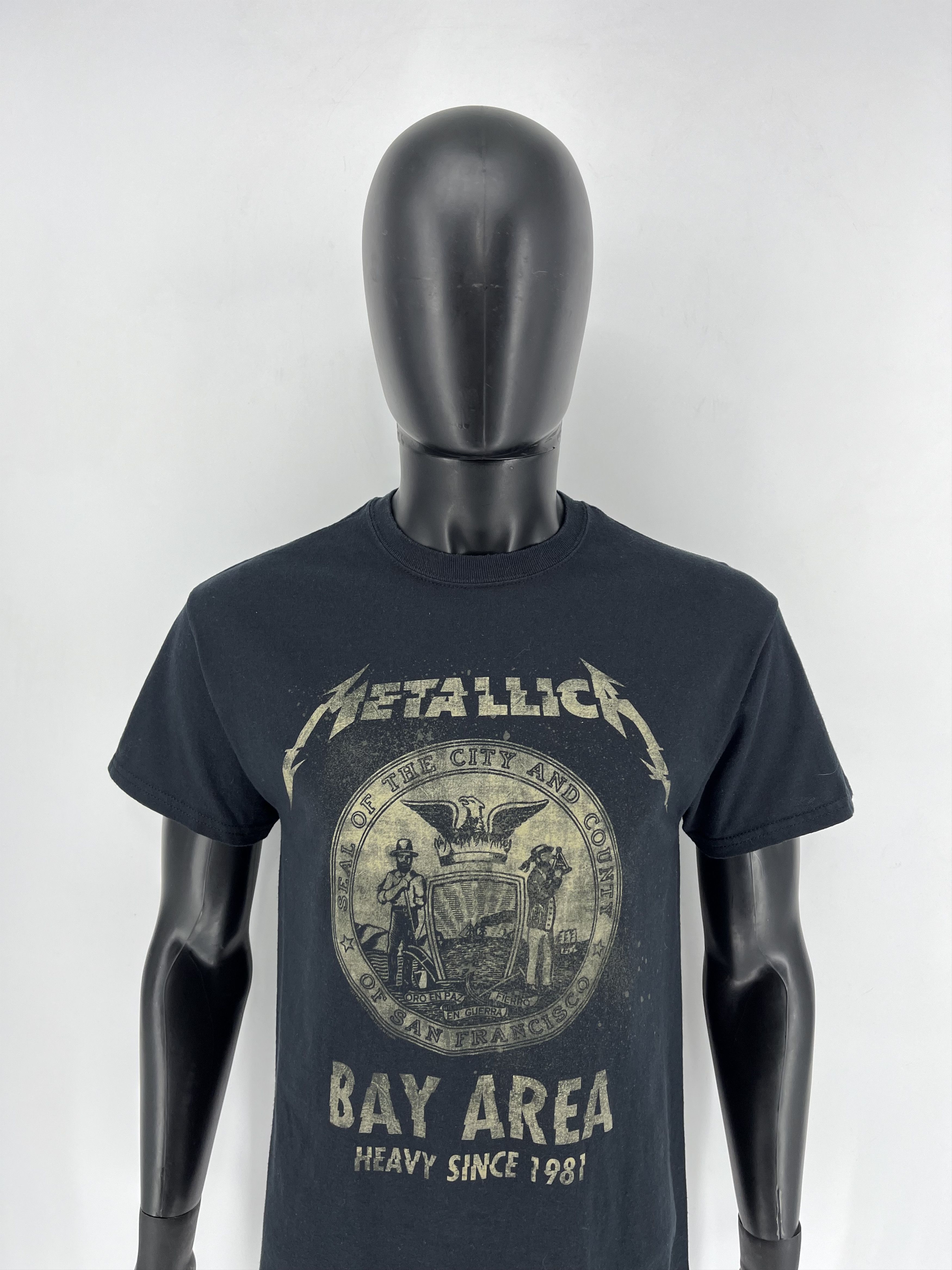 Band Tees × Vintage Vintage Y2K Metallica Skulls Dead Face Band Rock Streetwear Size US M / EU 48-50 / 2 - 1 Thumbnail