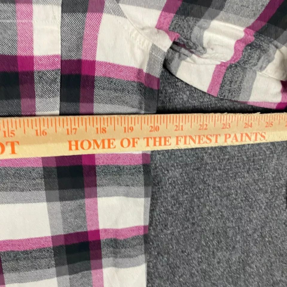 Other Universal Thread Flannel Women's XS Plaid Multicolor Cotton Size XS / US 0-2 / IT 36-38 - 4 Thumbnail