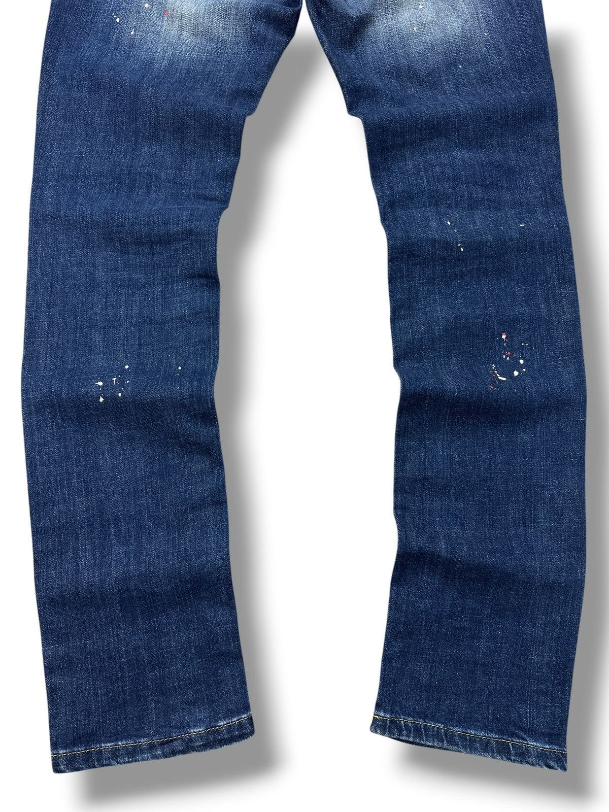 Dsquared2 Dsquared2 Painted Distressed Ripped Skinny Jeans Stretch W32 Size US 32 / EU 48 - 10 Thumbnail