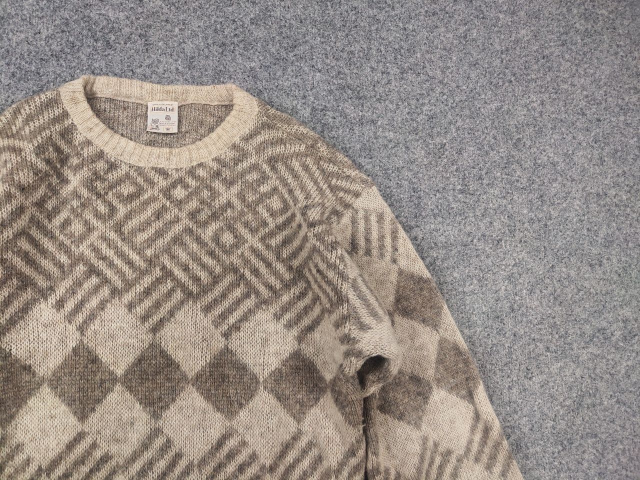 Dale Of Norway Vintage 80's Hilda Iceland hand Knit Pattern Wool Sweater Size US M / EU 48-50 / 2 - 3 Thumbnail