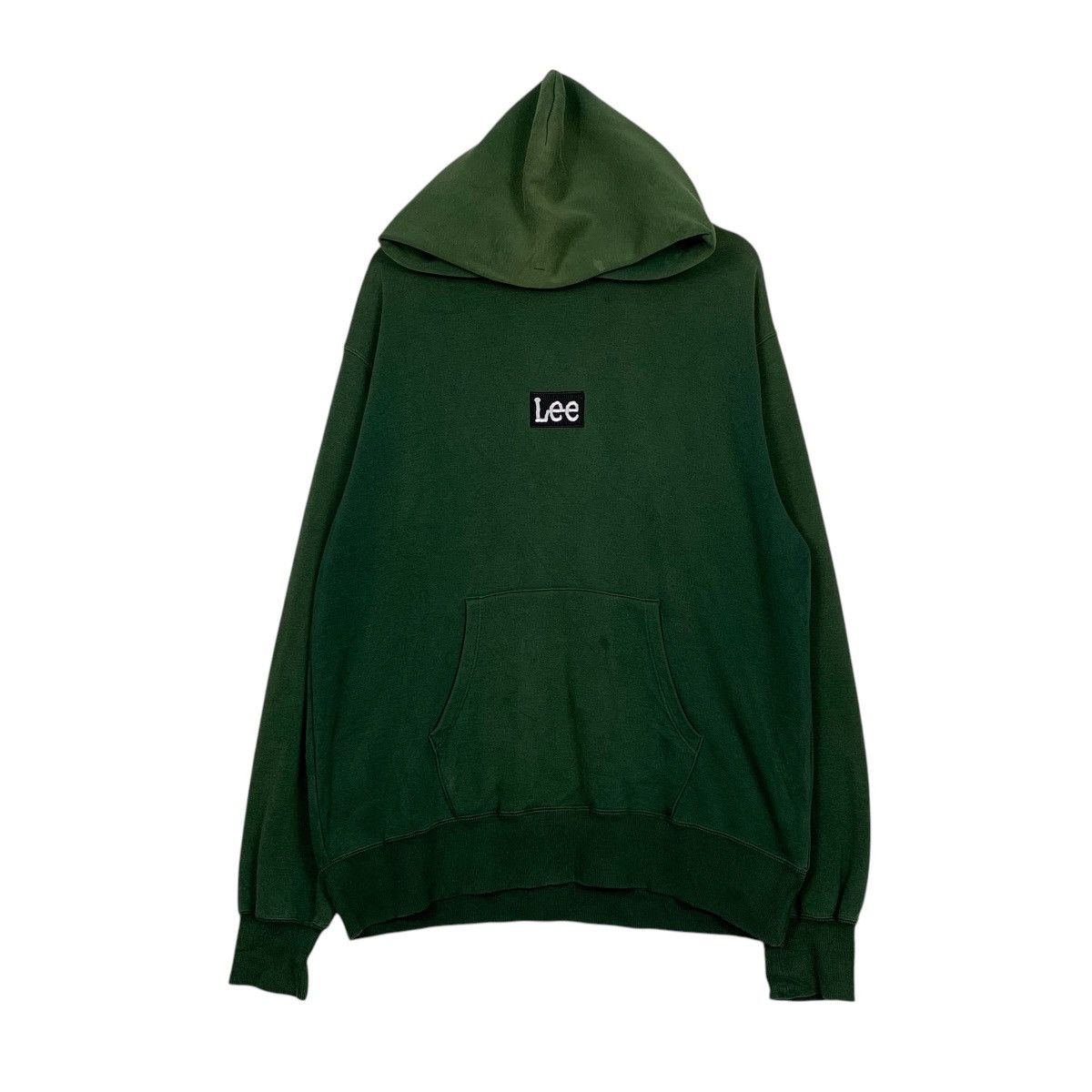 Lee Lee Small Logo Pullover Green Hoodie Size US L / EU 52-54 / 3 - 1 Thumbnail
