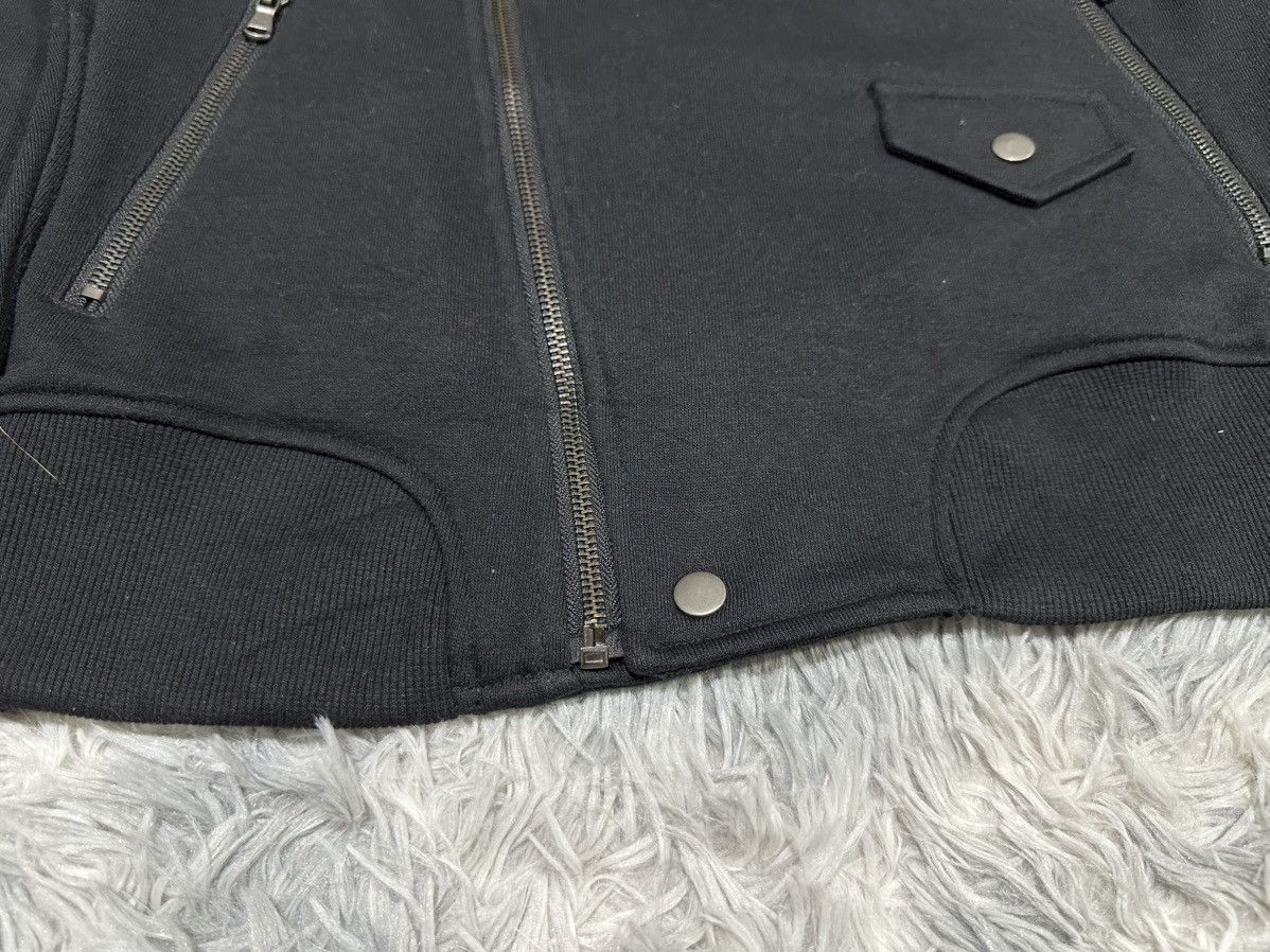 Japanese Brand 🔥Sick Y2K Nota Bene Asymmetric Zioper Jacket Goth Punk Size US M / EU 48-50 / 2 - 5 Thumbnail