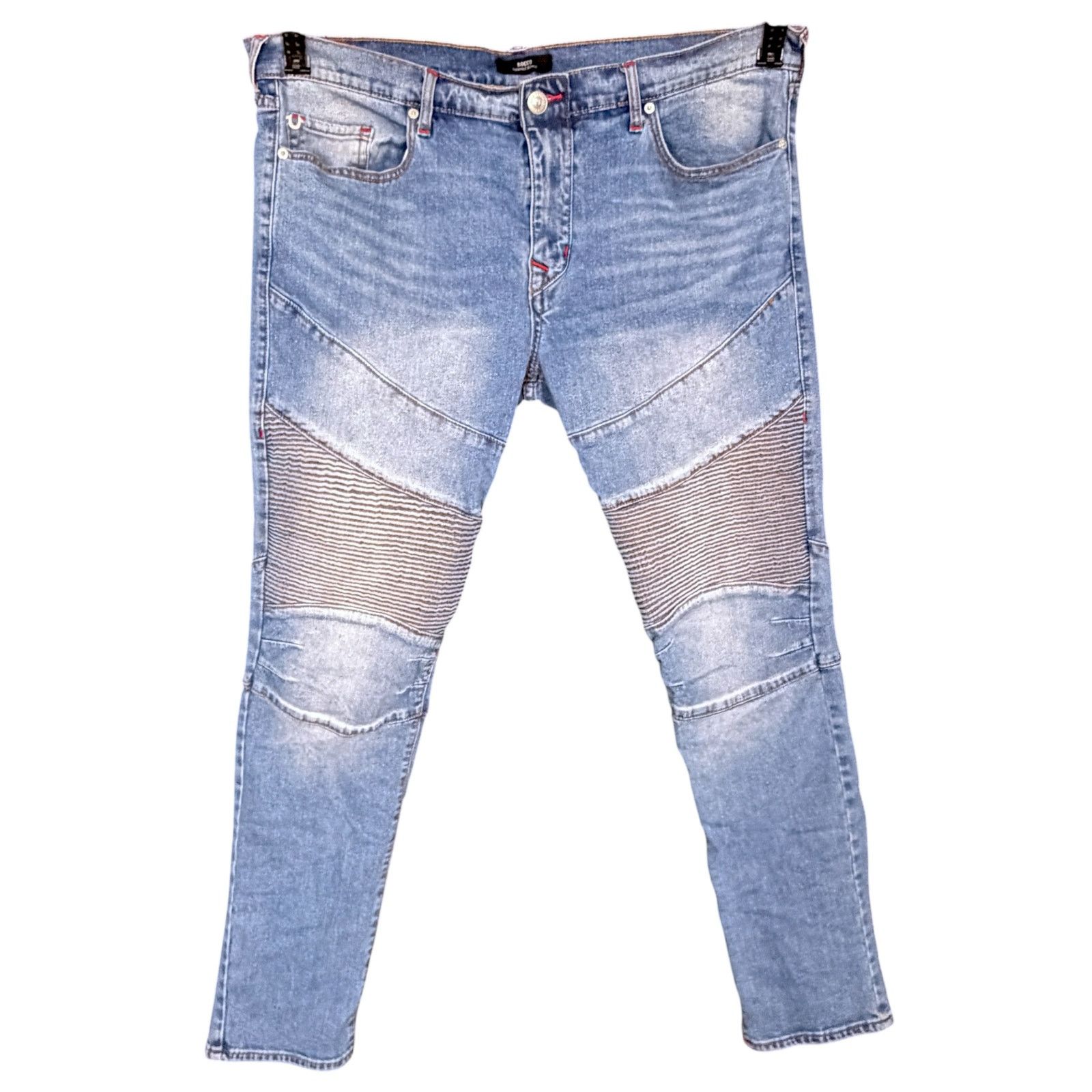 True Religion True Religion Rocco Jeans Mens 38x33 Denim Skinny Relaxed Size US 38 / EU 54 - 11 Thumbnail