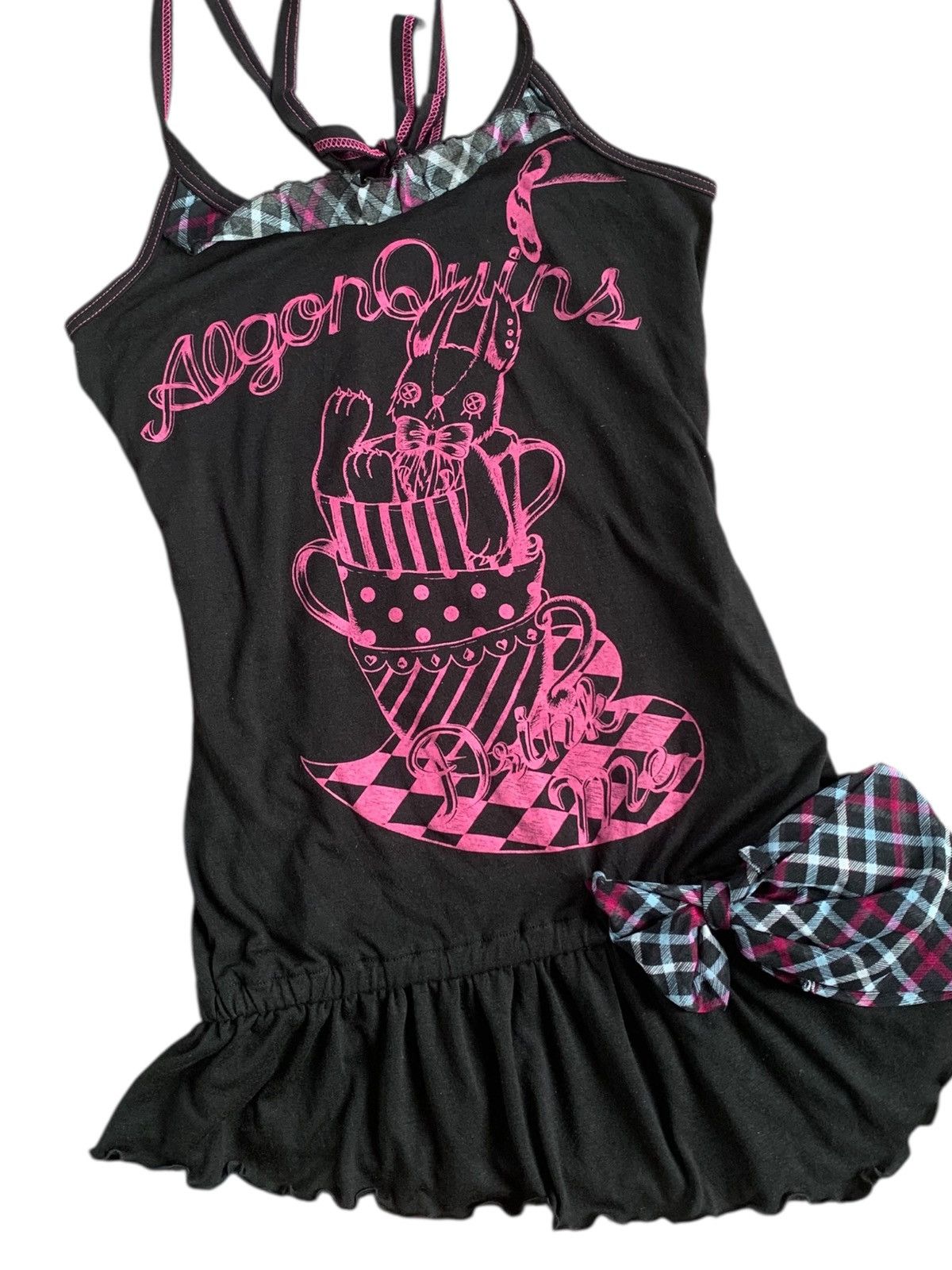 20471120 Y2k algonquins black goth japanese brand Size M / US 6-8 / IT 42-44 - 4 Thumbnail