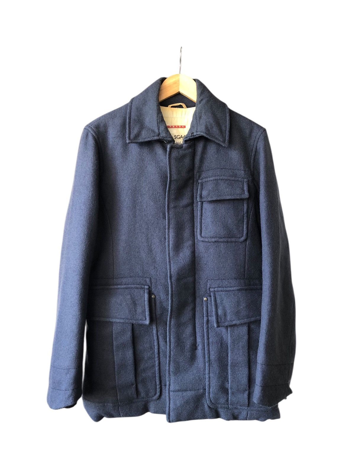 Prada × Vintage Vintage 90s Prada Wool Jacket | Grailed