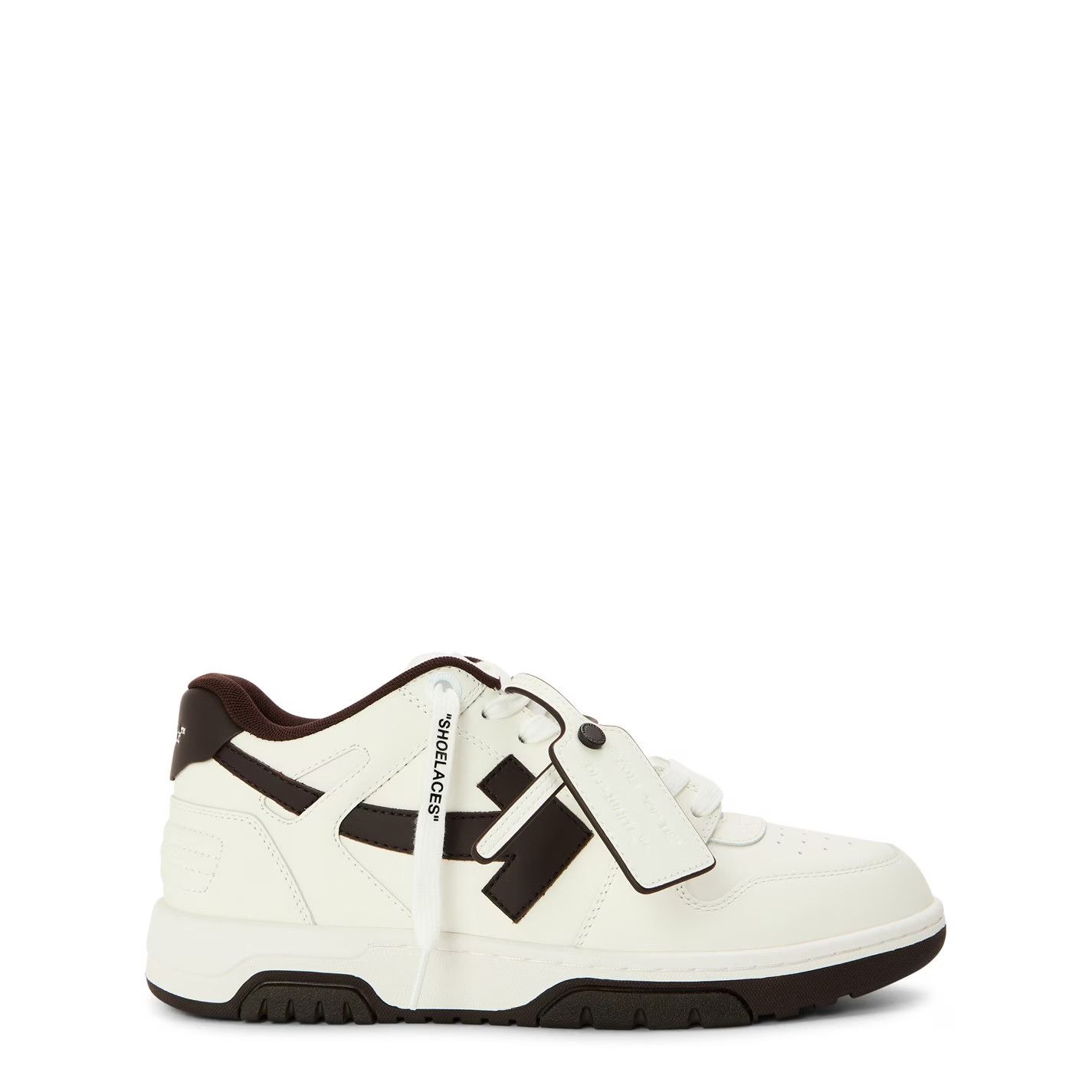 o1g2r1mq0226 Outofoffice Low-Top Trainers in White/Brown