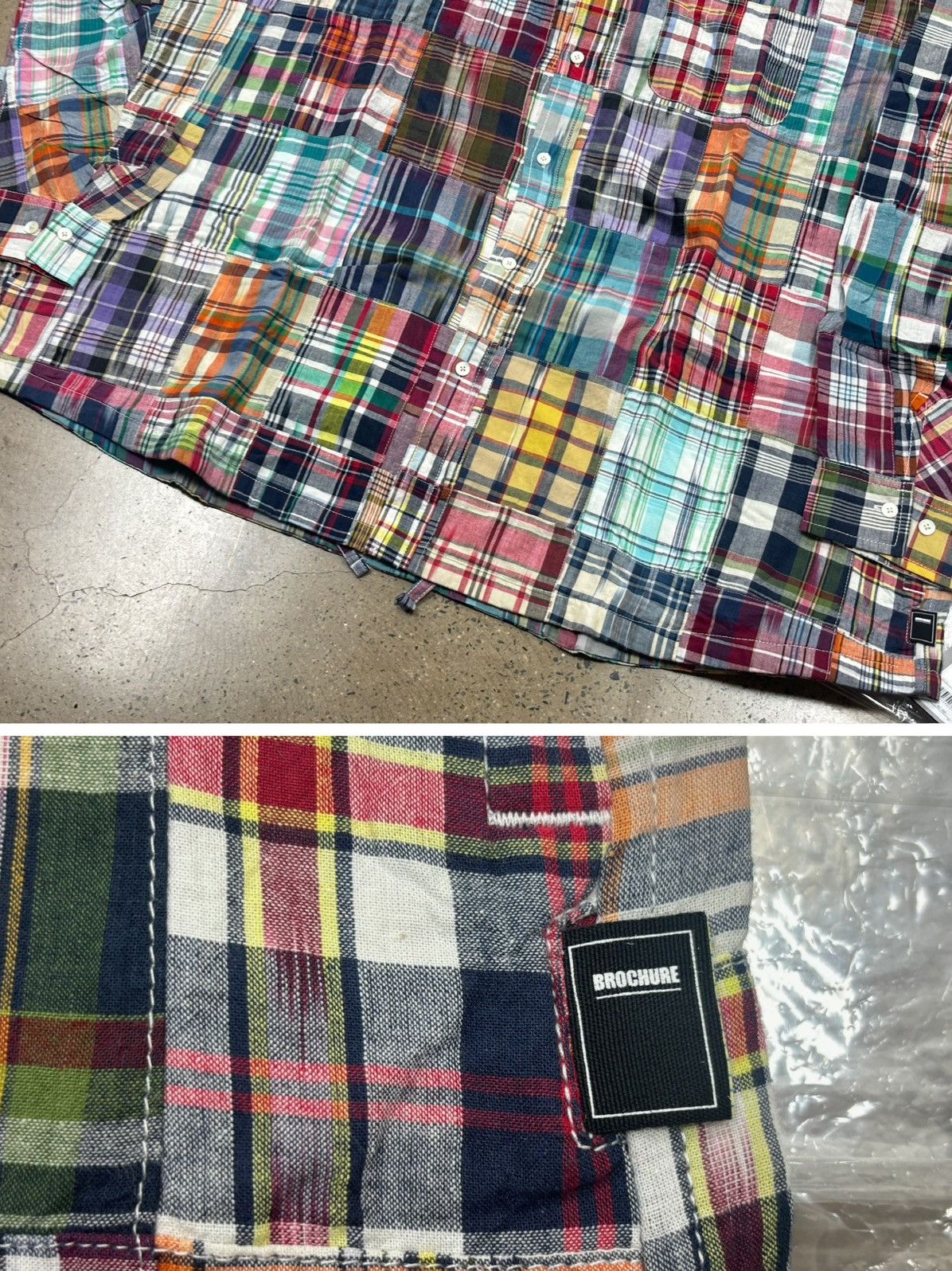 Beams Plus BROCHURE beams ssz Patch/W Madras Shirts Size US L / EU 52-54 / 3 - 4 Thumbnail