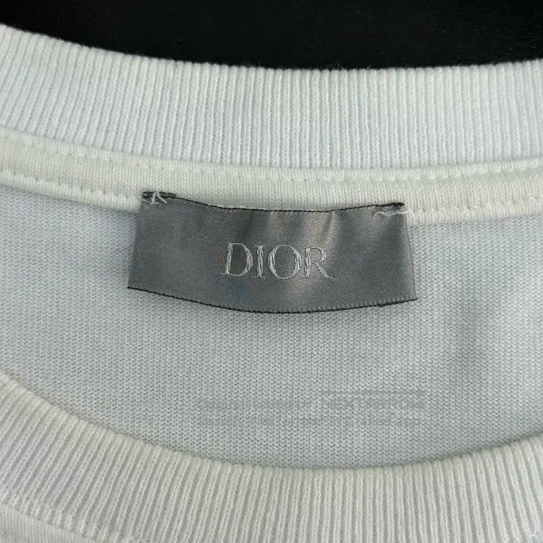 Dior Dior White embroidered logo short sleeves Size US L / EU 52-54 / 3 - 5 Thumbnail