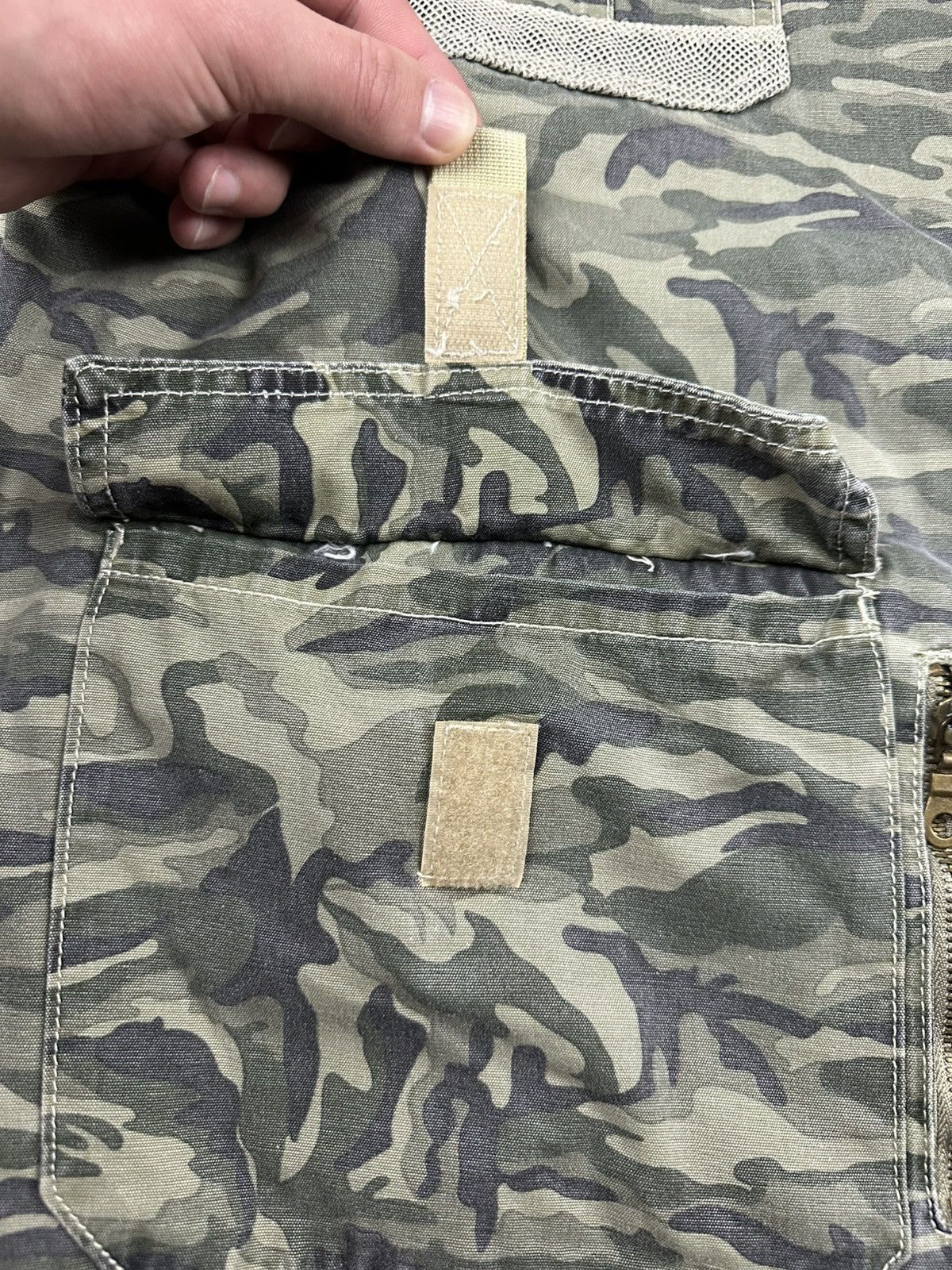 Designer Rare Farscape Camo Utility Bomber Jacket 2XL Streetwear Size US XXL / EU 58 / 5 - 2 Thumbnail