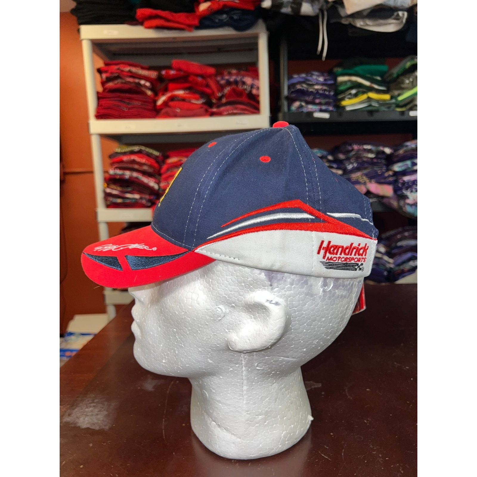 NASCAR Nascar Jeff Gordon Hat Blue Racing Cap NWT Headwear 2008 OS Size ONE SIZE - 3 Thumbnail