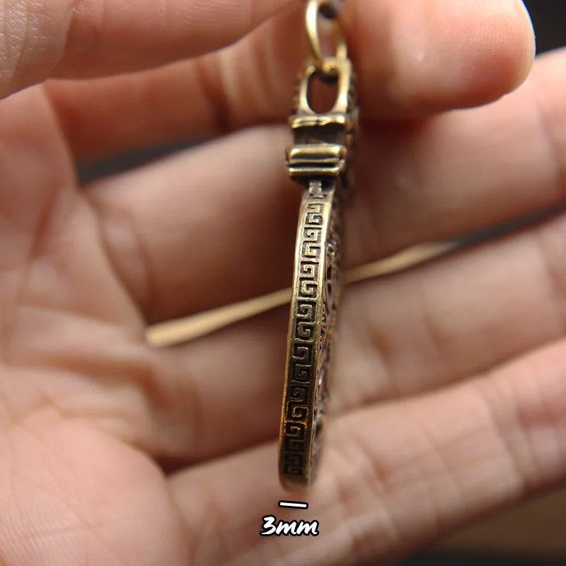Other Buddhist Tantra Eight Diagram Keyring Car Keychain Charms Size ONE SIZE - 3 Thumbnail