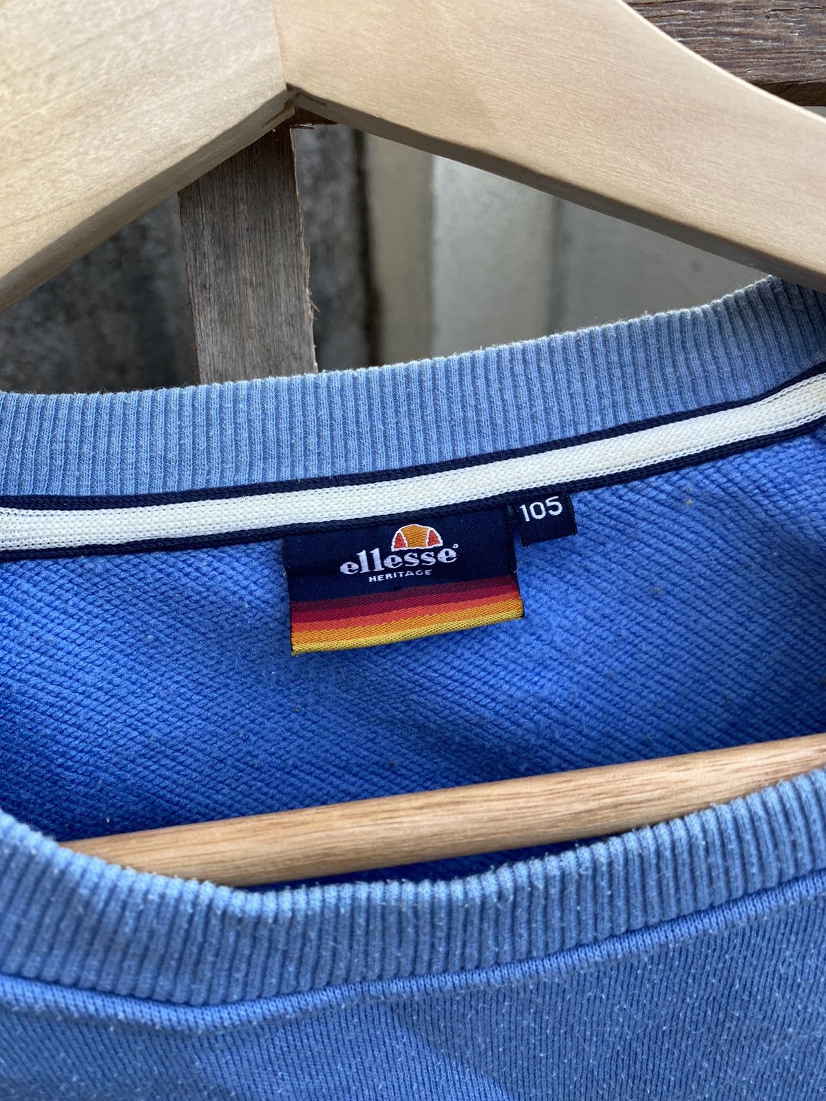 Vintage Vintage Ellesse Sweatshirt Big Logo Size US XXL / EU 58 / 5 - 7 Thumbnail