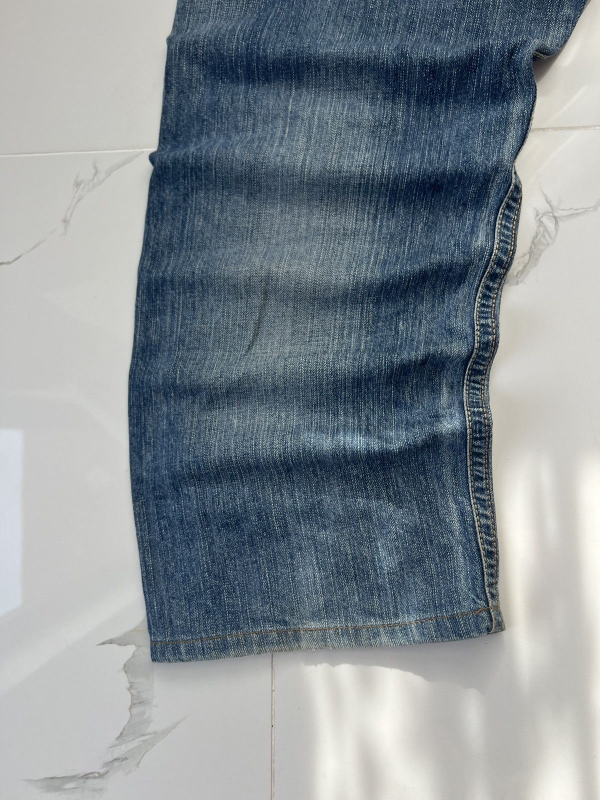 Edwin 90's EDWIN COWBOY STYLE RARE Y2K JEANS BIG POCKETS LOGO Size US 32 / EU 48 - 4 Thumbnail