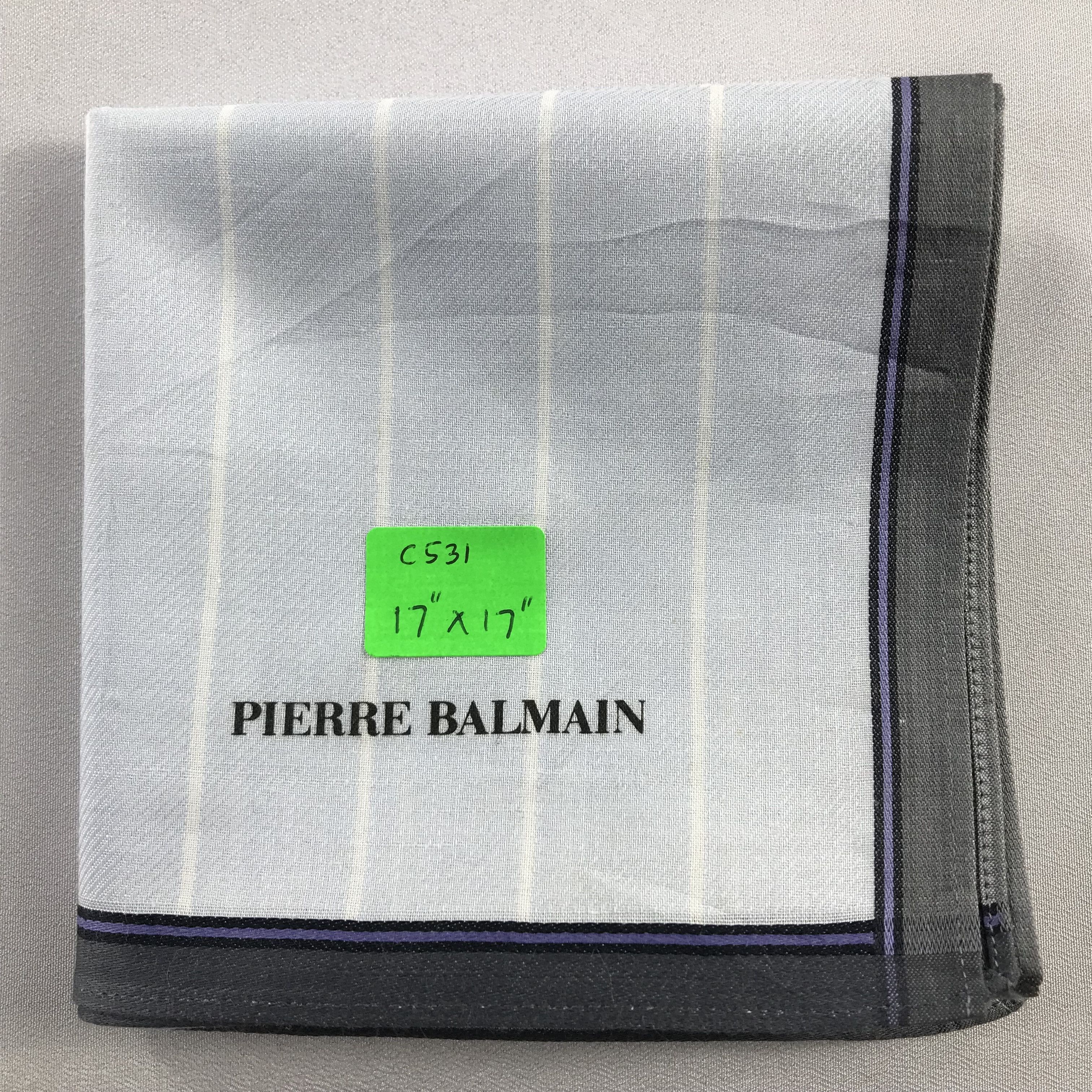 Pierre Balmain Pierre Balmain Handkerchief / Bandana / Neckerchief C531 Size ONE SIZE - 7 Thumbnail