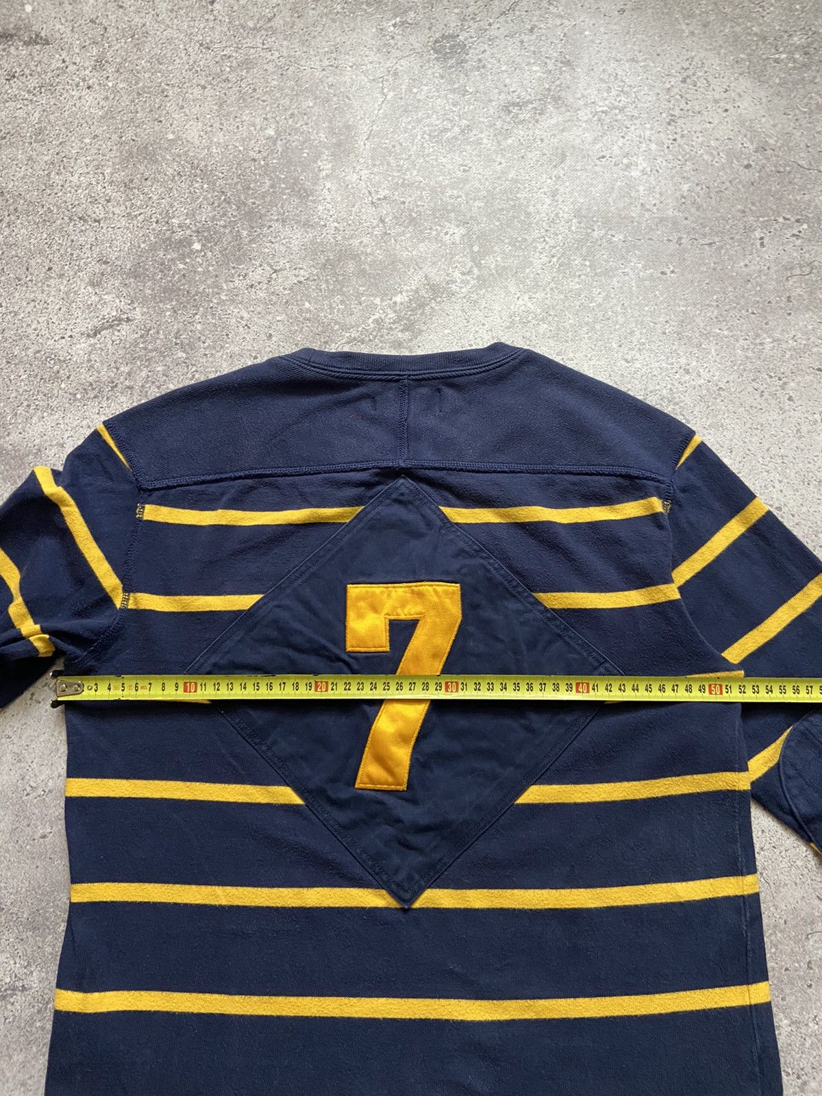 Polo Ralph Lauren 00s Polo Ralph Lauren Sweatshirt Stripped Rugby Size US S / EU 44-46 / 1 - 7 Thumbnail
