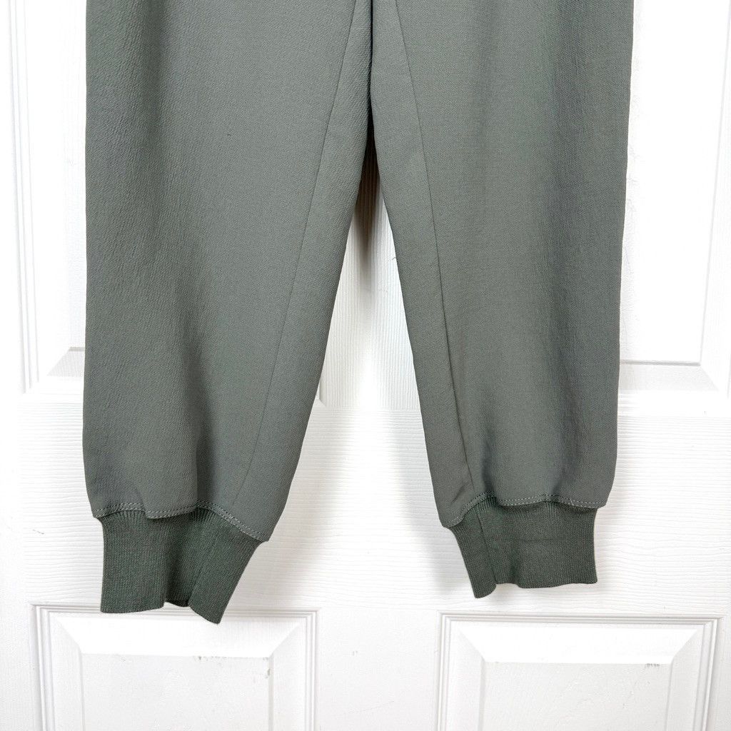 Aritzia Women's Wilfred Jogger Buffon Pants Size XS Green Crepe Size 25" / US 0 / IT 36 - 4 Thumbnail