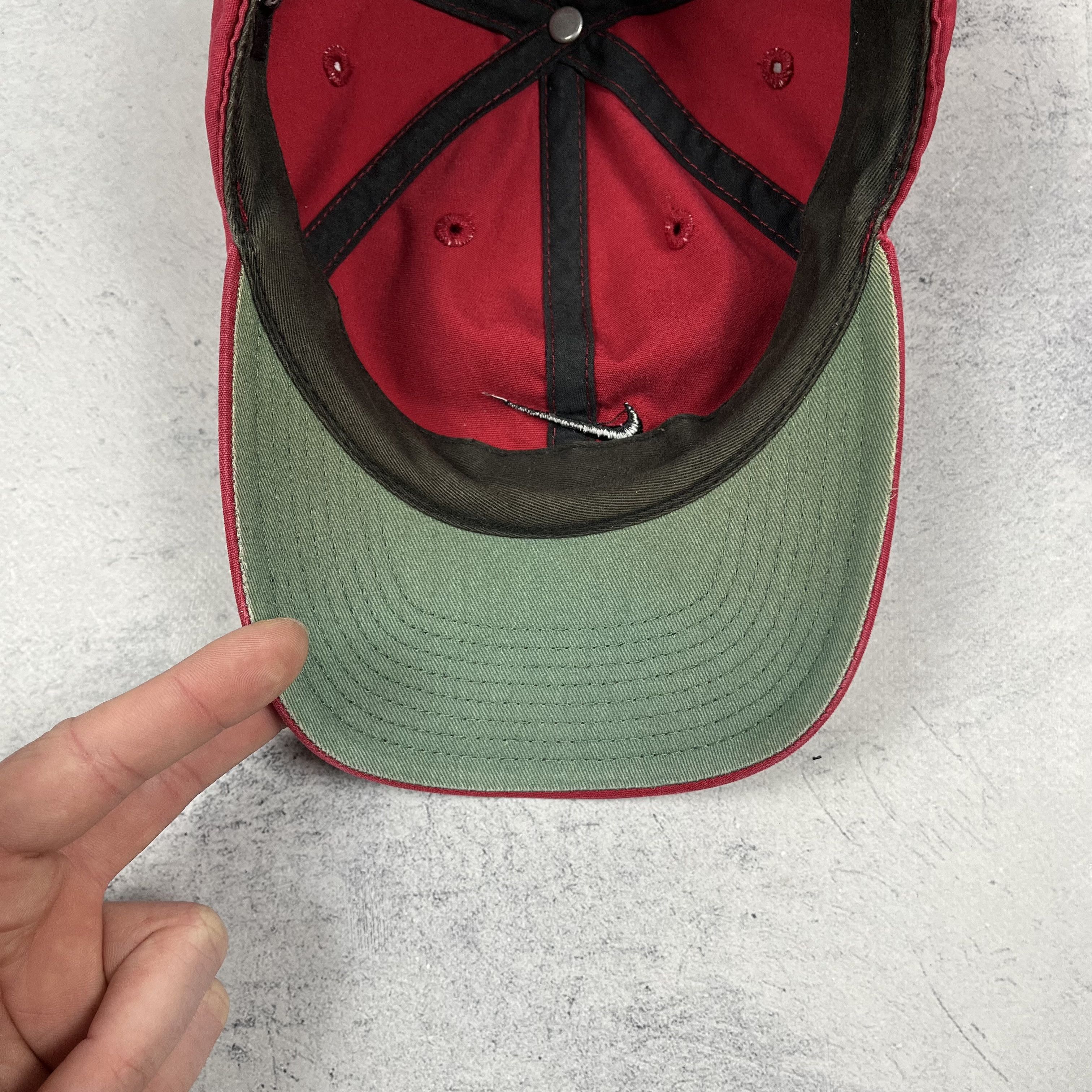 Nike Vintage Nike Tiger Woods Centre Swoosh Baseball Cap 90’s Size ONE SIZE - 7 Thumbnail