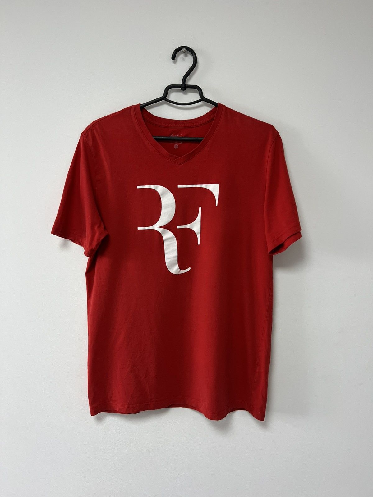 Nike Roger Federer Foundation 2010 RF Nike T shirt Tennis Swiss L Size US L / EU 52-54 / 3 - 1 Thumbnail