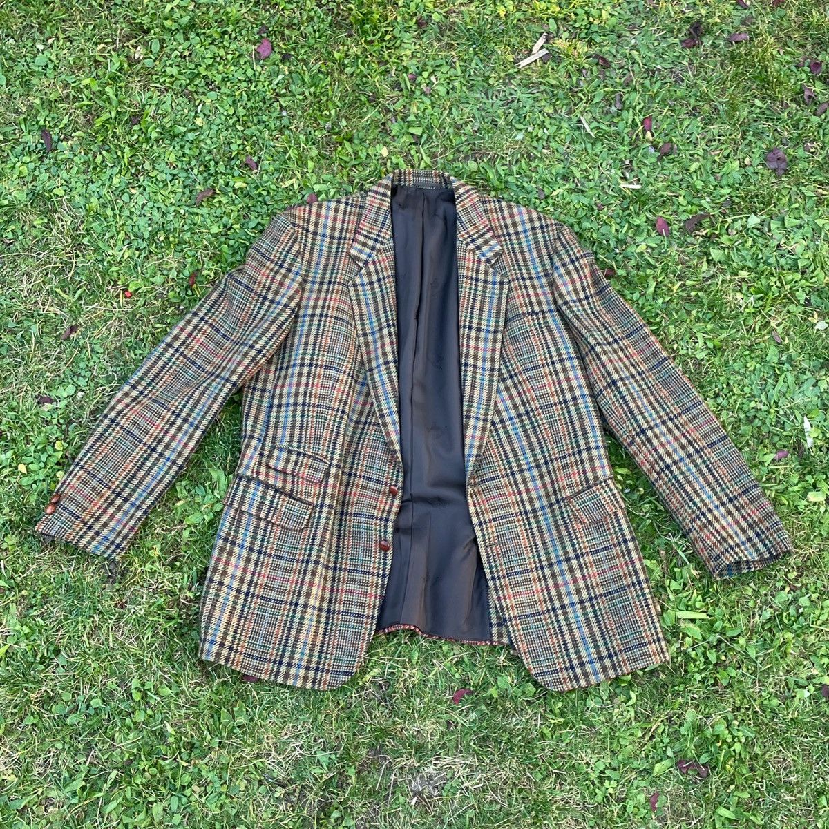 image of 80's Burberry Vintage Blazer in Brown, Men's (Size XL)