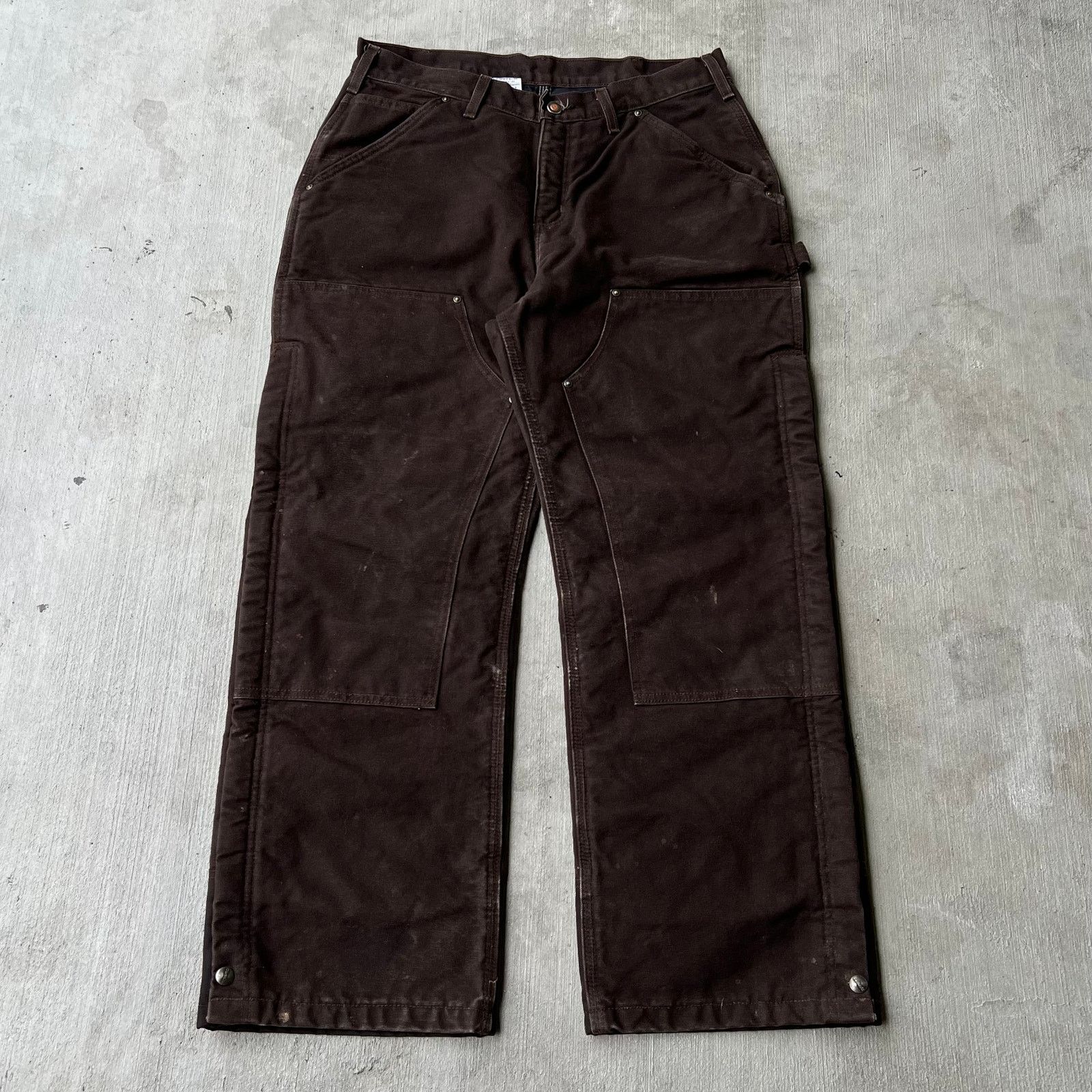 Carhartt Double Knee Pants Brown Vintage Vintage Carhartt Double 