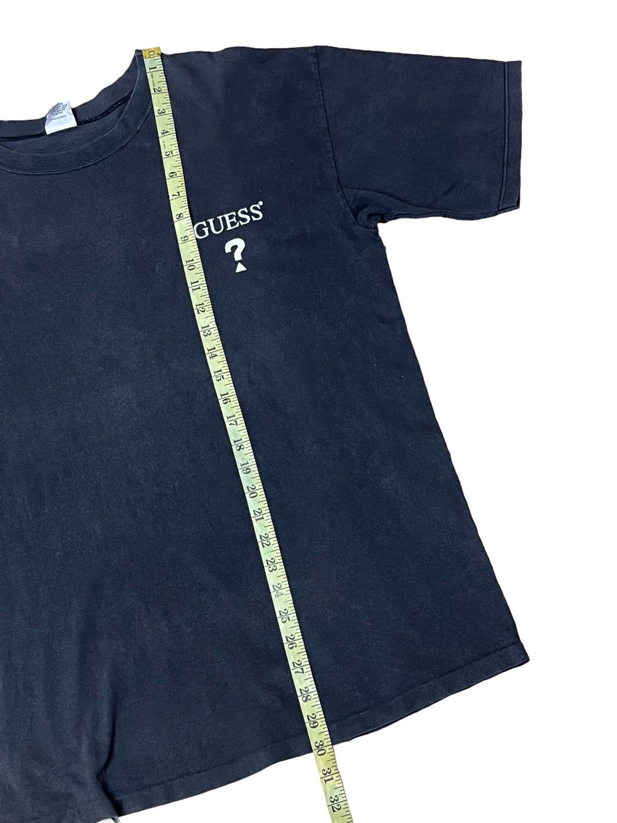 Guess GRAIL🔥VINTAGE 90s GUESS BIG LOGO SPELLOUT T SHIRT Size US XL / EU 56 / 4 - 8 Thumbnail