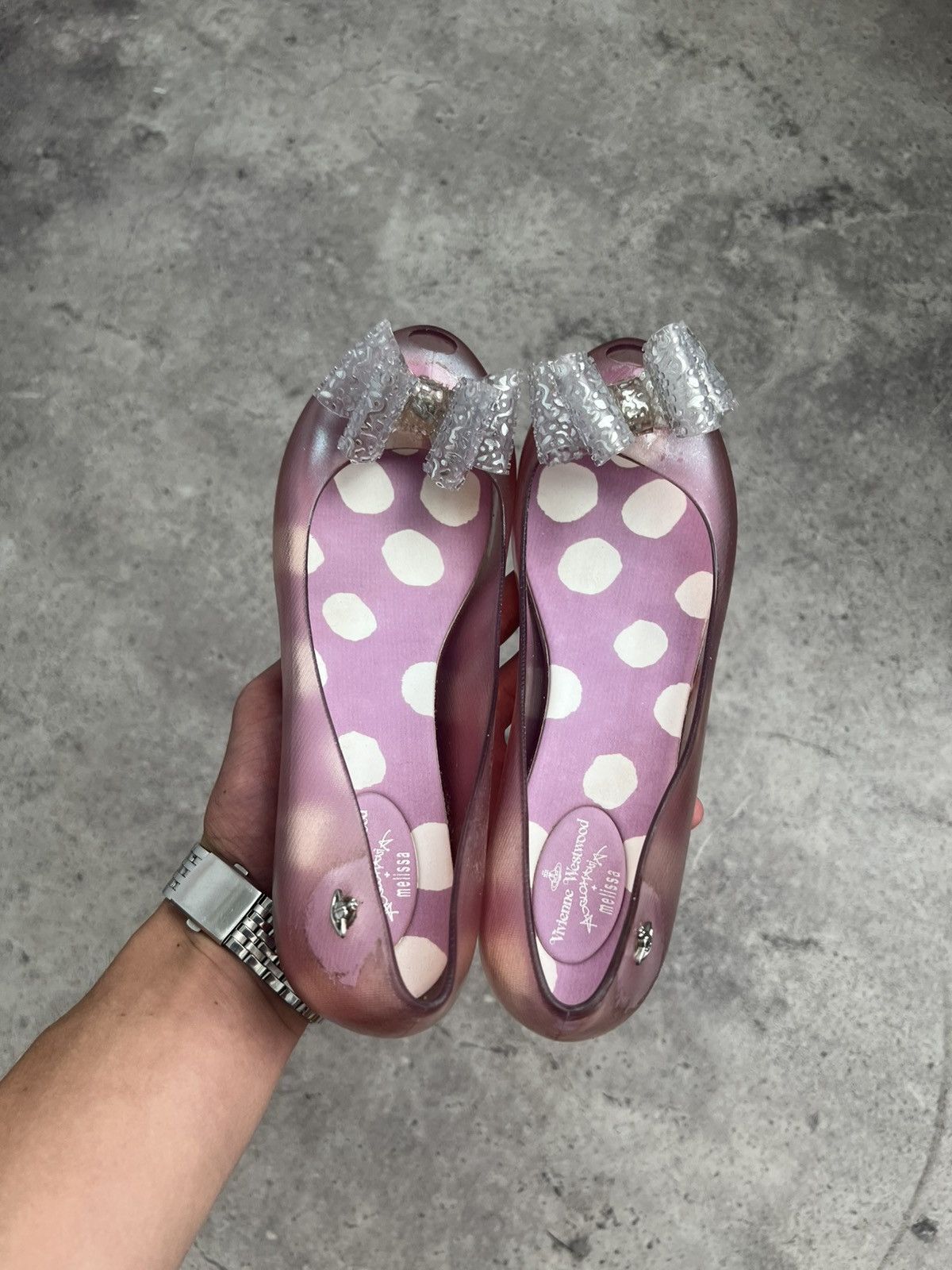 Melissa × Vivienne Westwood Vivienne Westwood Melissa Anglomania Balet orb flats Size US 9 / IT 39 - 2 Thumbnail
