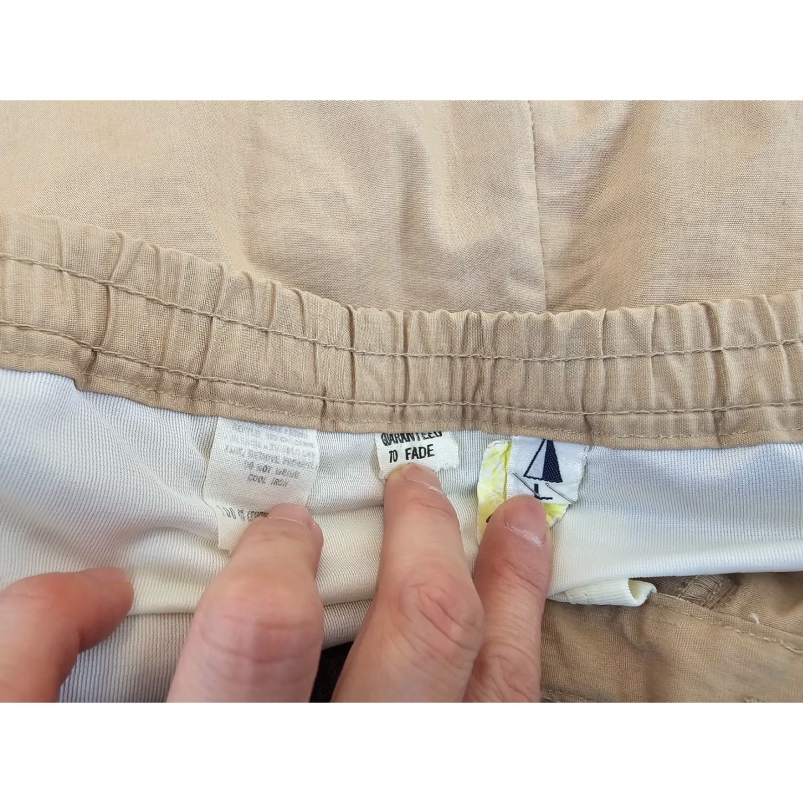 Polo Ralph Lauren VINTAGE Polo Ralph Lauren SWIMMING WEAR SHORT PANTS SZ L 36 MADE IN USA Beige Bermuda Men 36 INCH 11 INCH OUT SIDE LEG Size US M / EU 48-50 / 2 - 8 Thumbnail