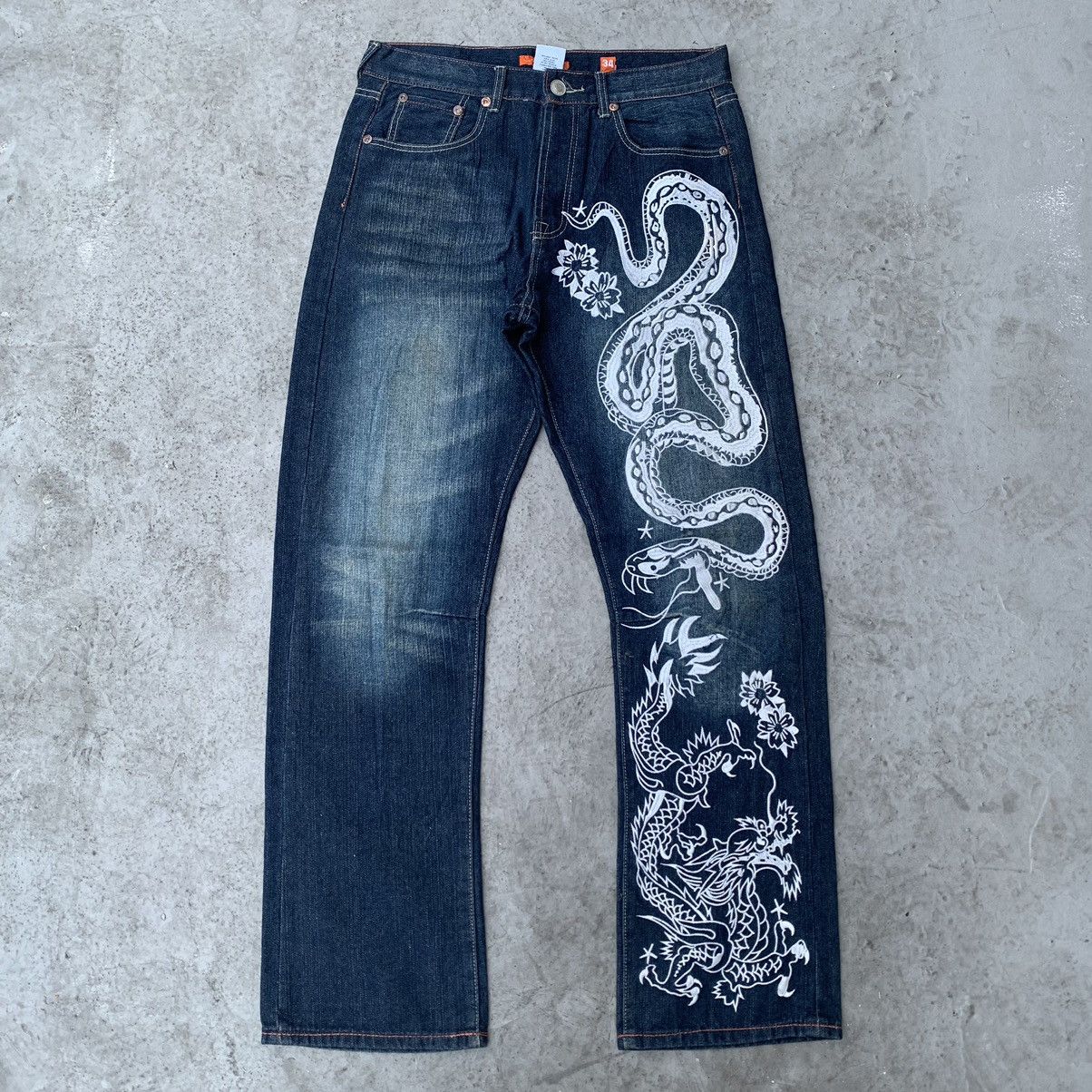 Vintage Ed Hardy / outlet Christian Audigier Denim Jeans Bundle