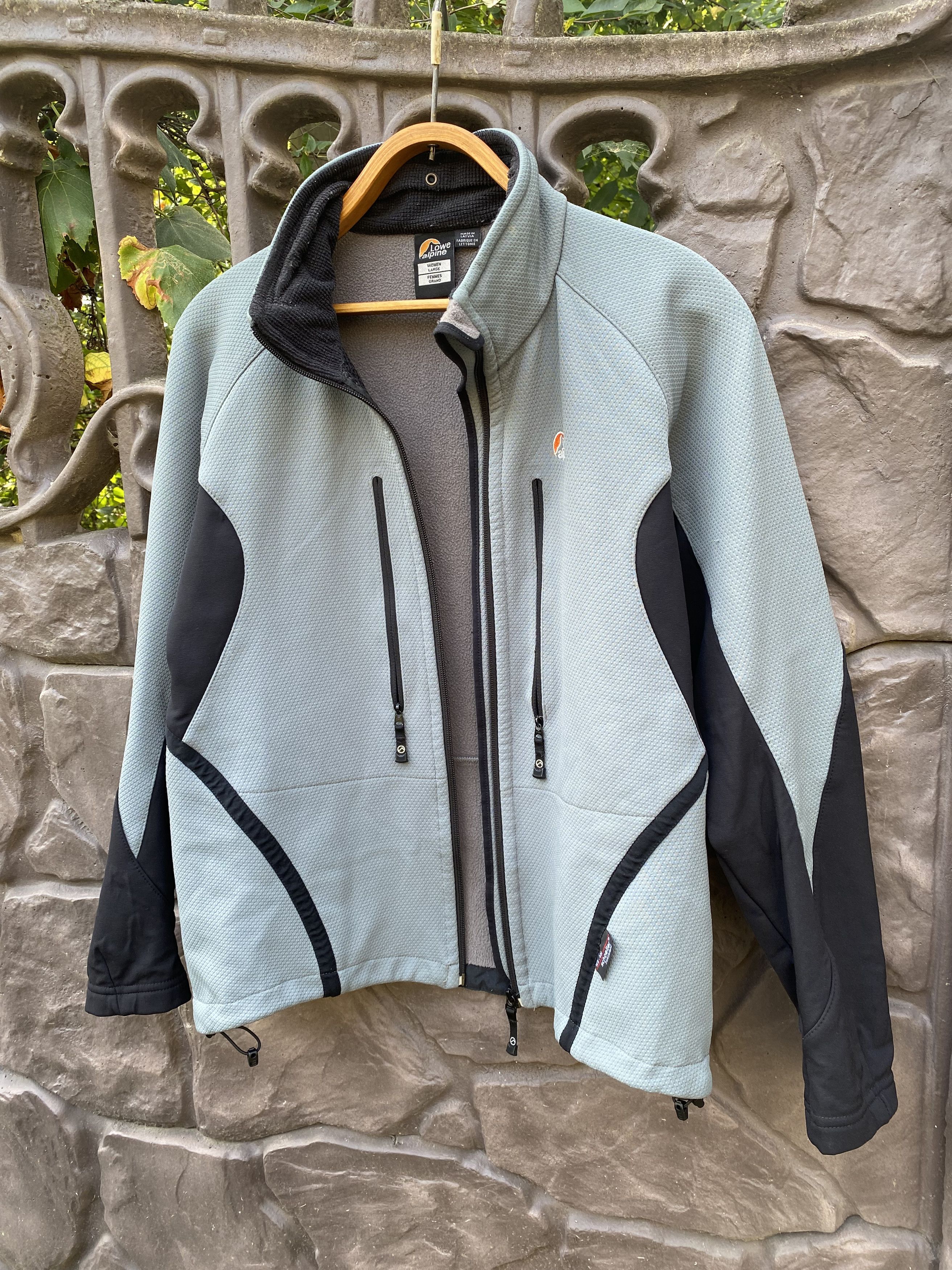 Japanese Brand × Vintage Lowe Alpine Womens Hooded Jacket Black Size L Size L / US 10 / IT 46 - 10 Thumbnail