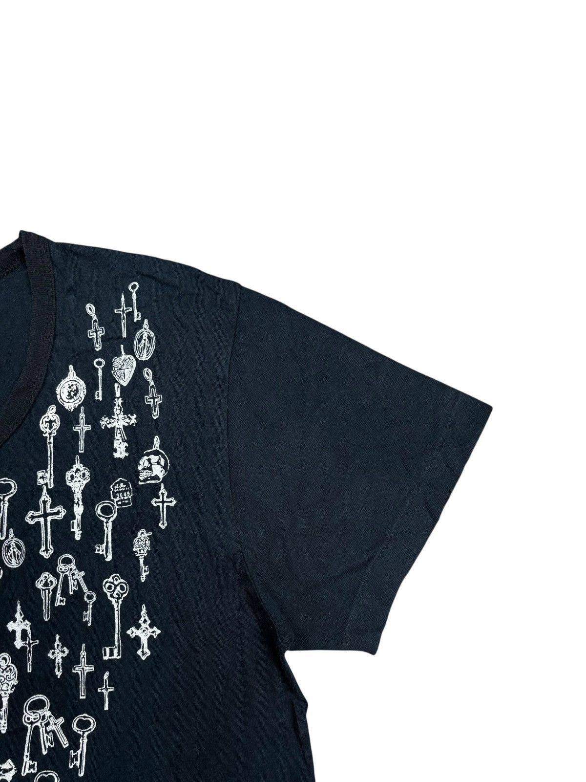 Yasuyuki Ishii 2000s Banana Fish - Vkei Style Printe Cross Necklace Size US M / EU 48-50 / 2 - 4 Thumbnail
