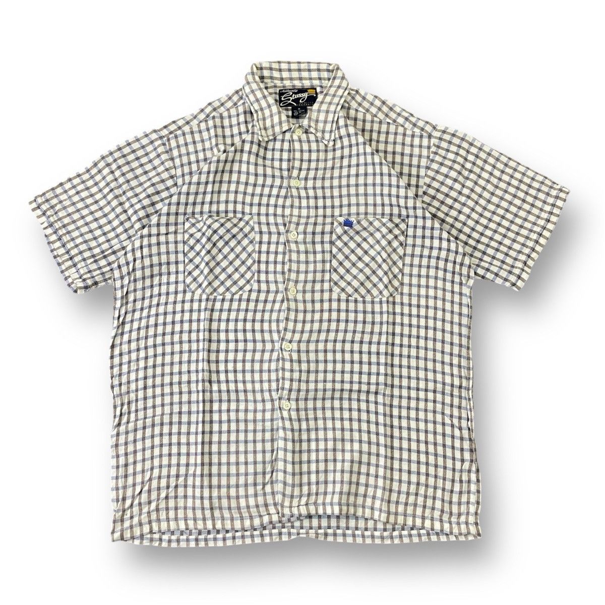 NOMA t.d × Stussy Quilt pattern shirt | Grailed