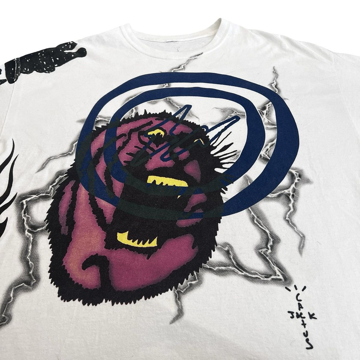 Travis Scott Cactus Jack × Fragment Manifest Tee Size US XL / EU 56 / 4 - 4 Thumbnail