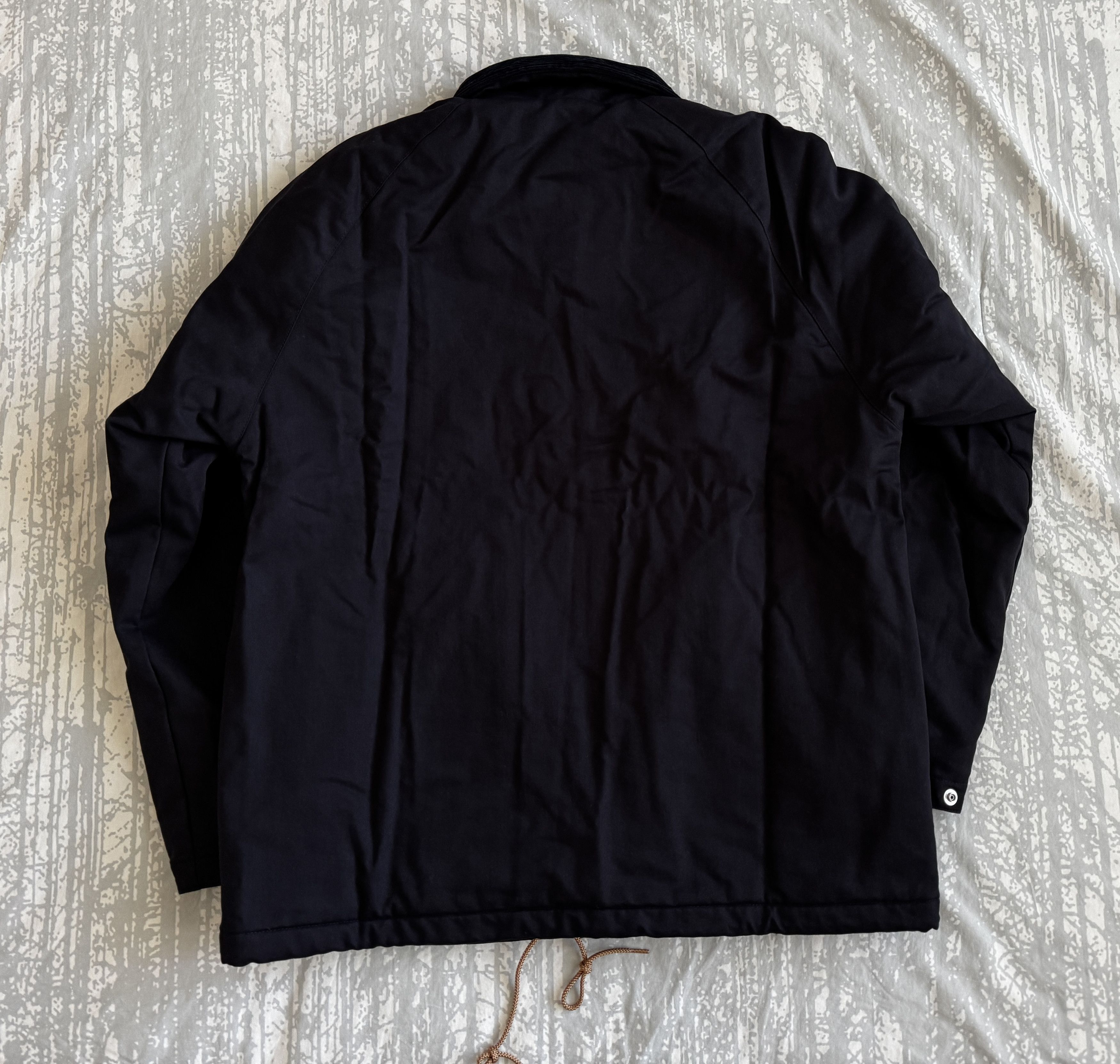 Beach Breaker (Lined) / Navy Nyco Back Sateen Coach Jacket in Blue, Men's — image 5 of 6