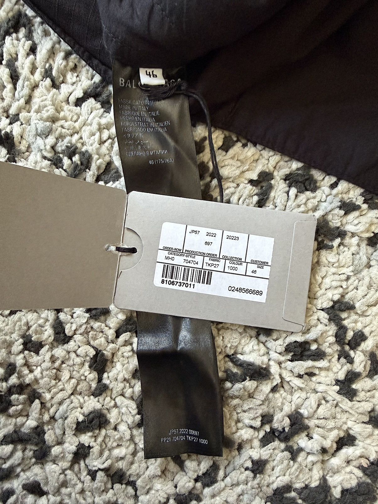Balenciaga New Fall 22 Ripstop Pulled Cargo Pants (46) Fits US 34 EU 50 Size US 34 / EU 50 - 20 Thumbnail