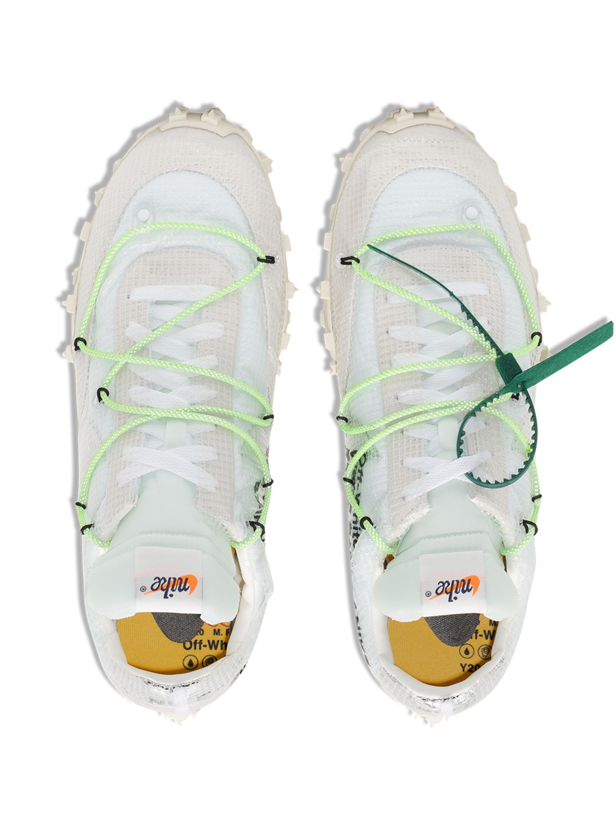 Off-White Nike X Off-White Waffle Racer SP “Electric Green” Size EU 39 Size US 8 / IT 38 - 9 Thumbnail