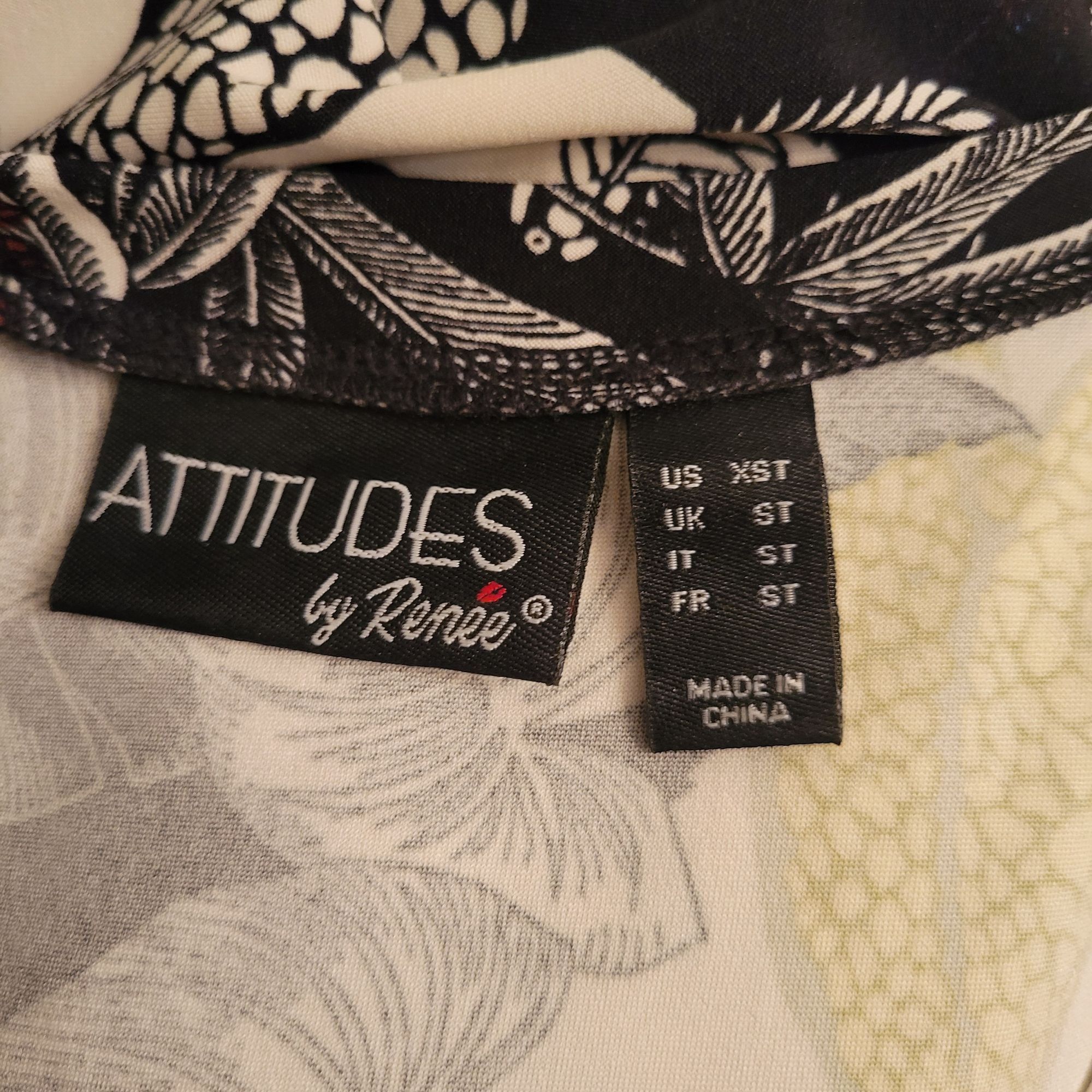 Vintage Attitudes by Renee XST Tropical Bird Leaf Print Maxi Dress P Size XS / US 0-2 / IT 36-38 - 4 Thumbnail