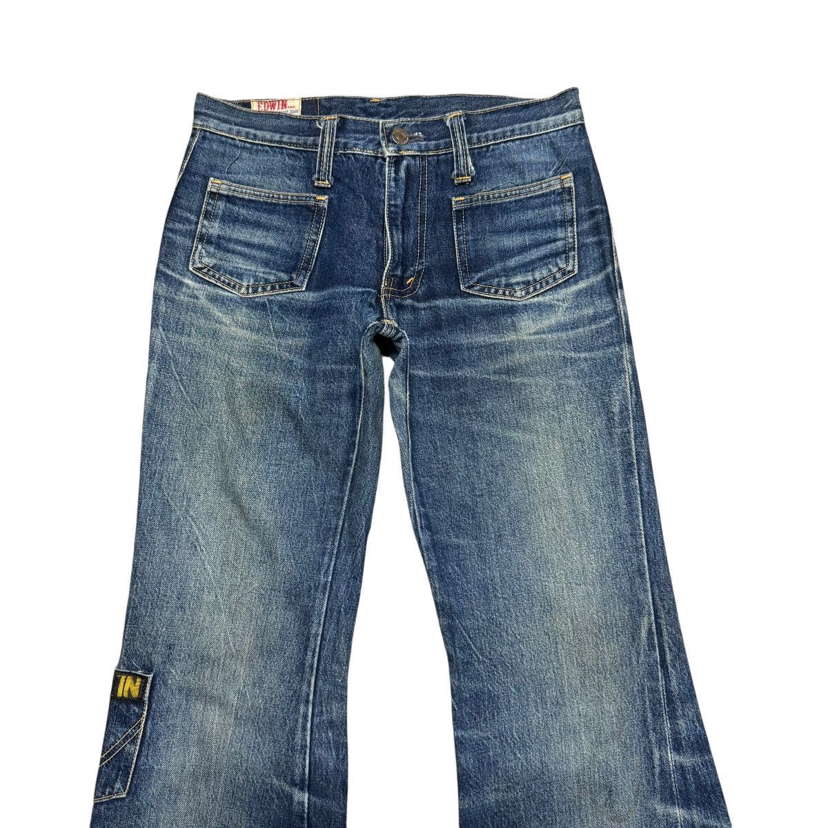 Edwin Vintage Edwin Denim Bell Bottom Jeans Size US 27 - 3 Thumbnail