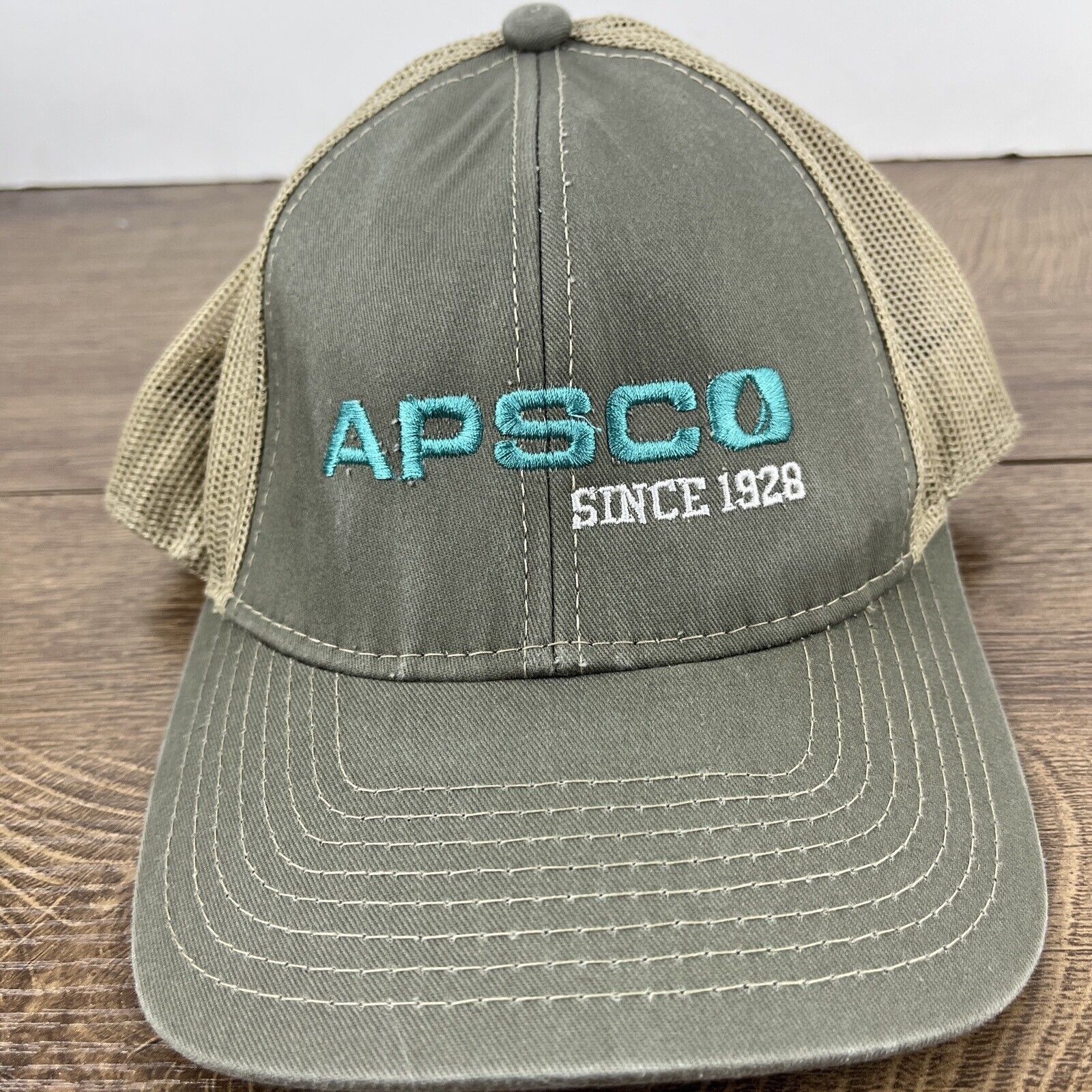 Other Apsco Hat Apsco 1928 Hat Gray Hat Adjustable Gray Adult Size Size ONE SIZE - 5 Thumbnail