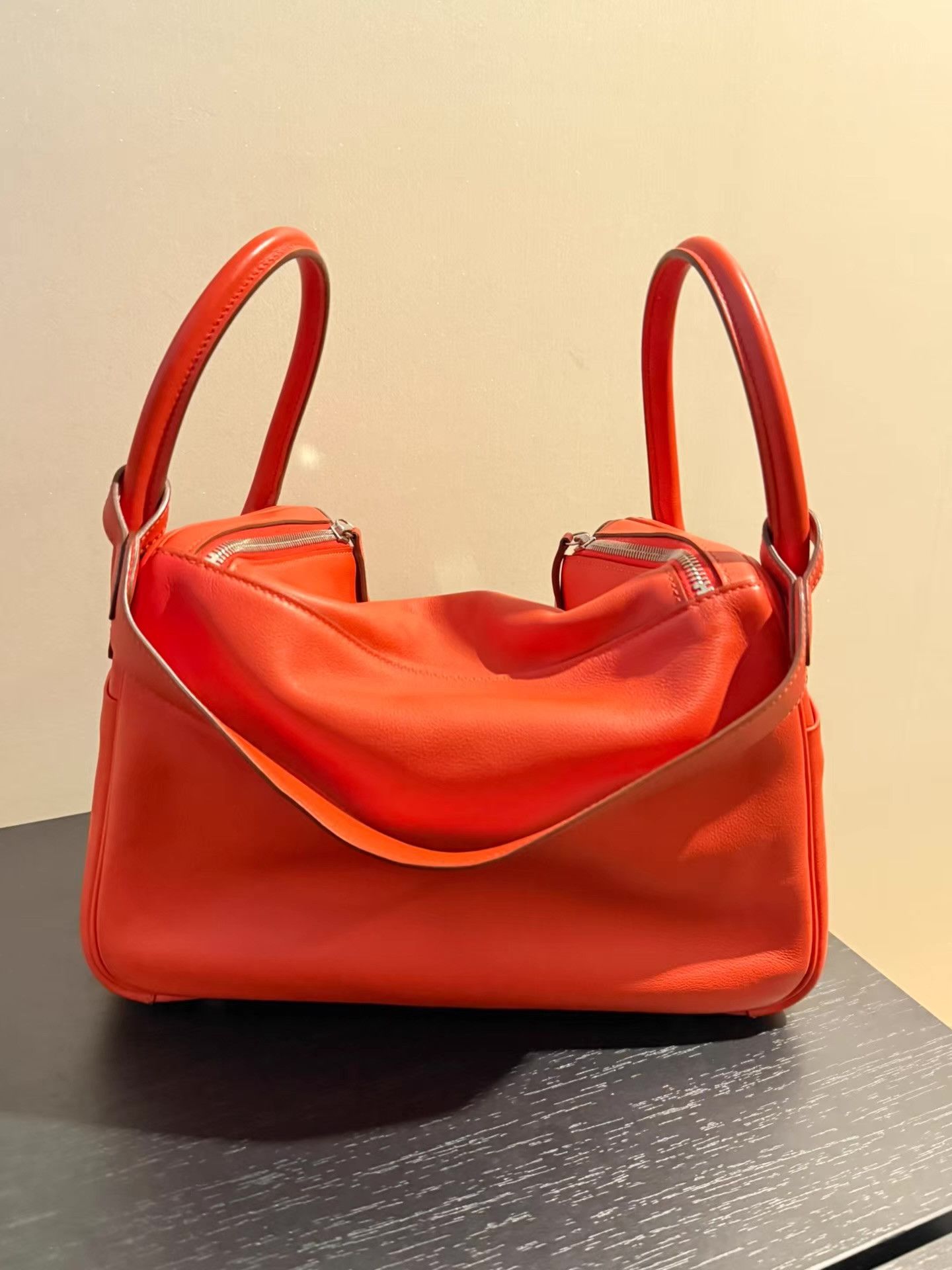 Hermes Hermès Lindy 30, Hermès orange Ｑ20 Size 30 - 2 Thumbnail