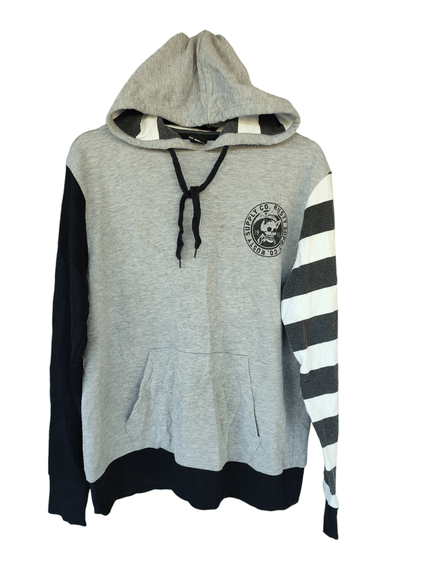 Japanese Brand Crazy Vintage Rusty Skull Hoodies Size US M / EU 48-50 / 2 - 2 Thumbnail