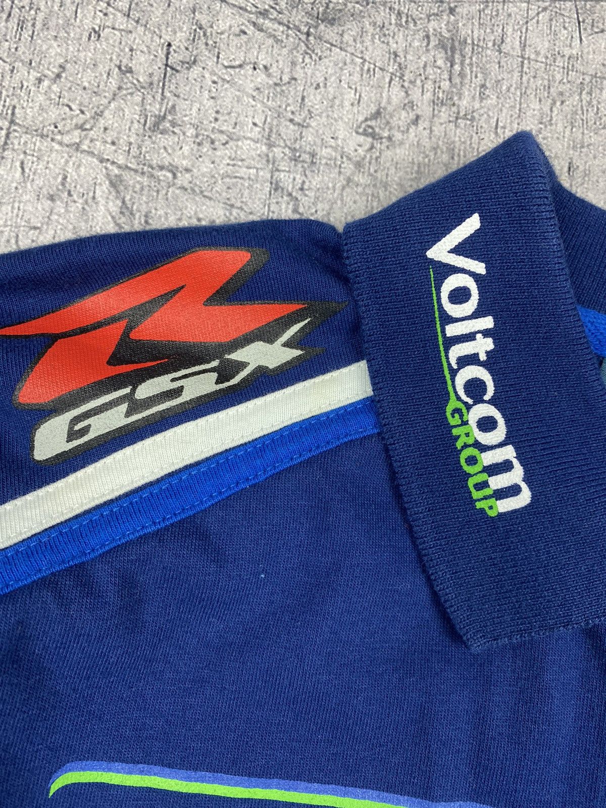 Vintage Vintage Racing Suzuki World Superbike Polo T Shirt Size US M / EU 48-50 / 2 - 6 Thumbnail