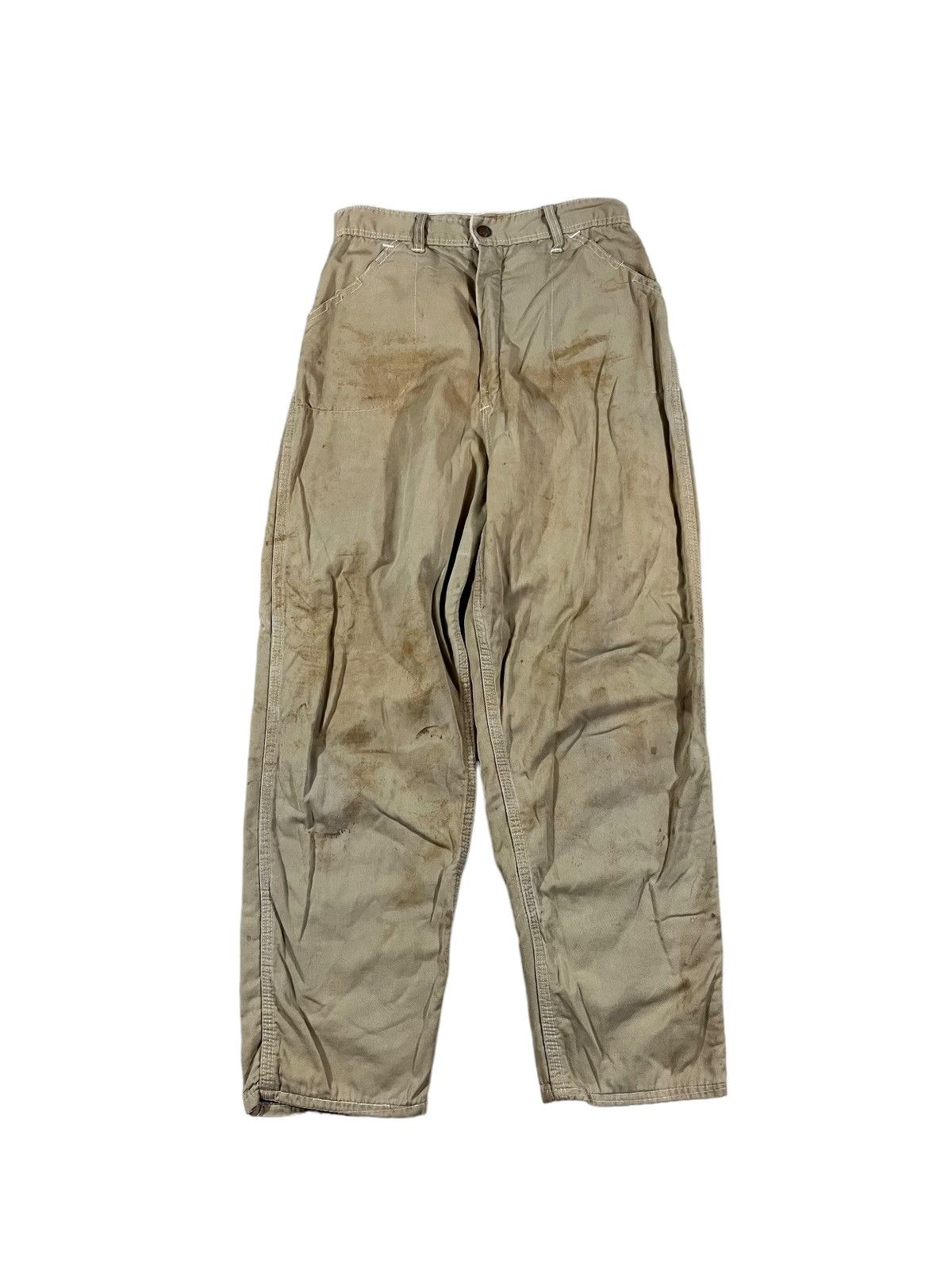 50s 60s USA COTTON WORKPANTS ヴィンテージ